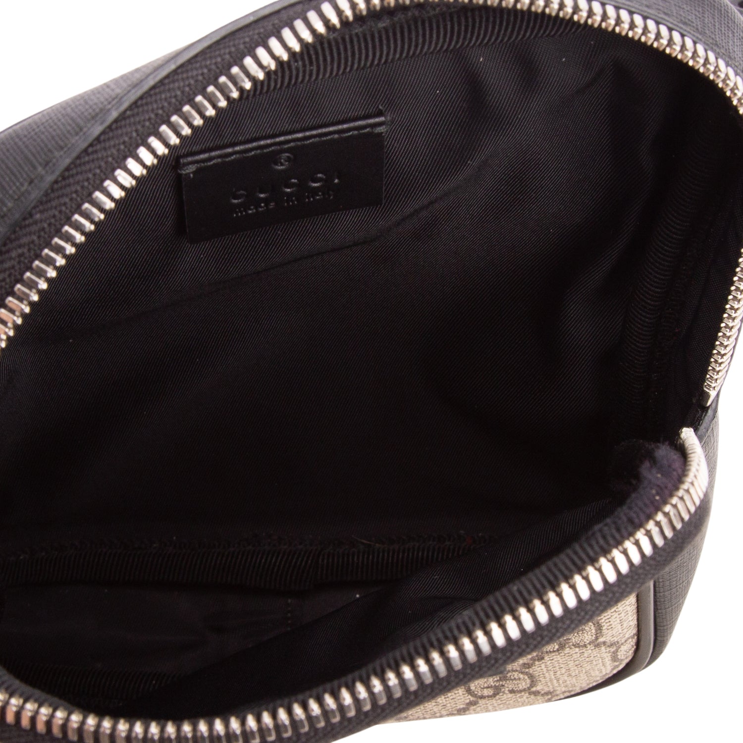 Gucci GG Supreme Web Double Belt Bag