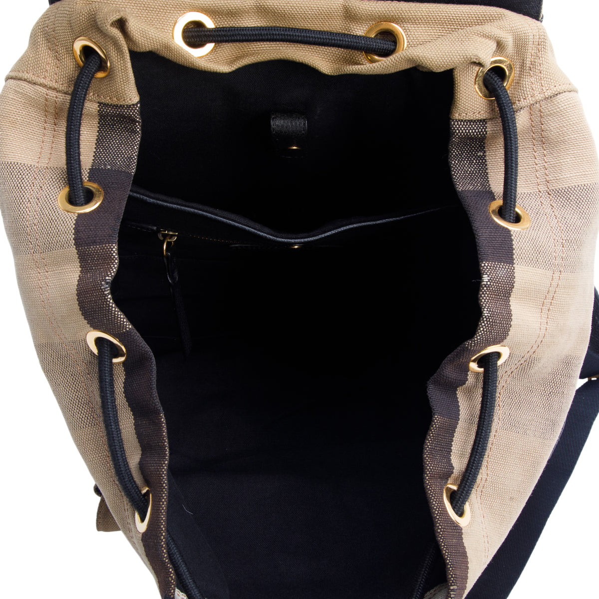 Burberry Giant Check Canvas Backpack
