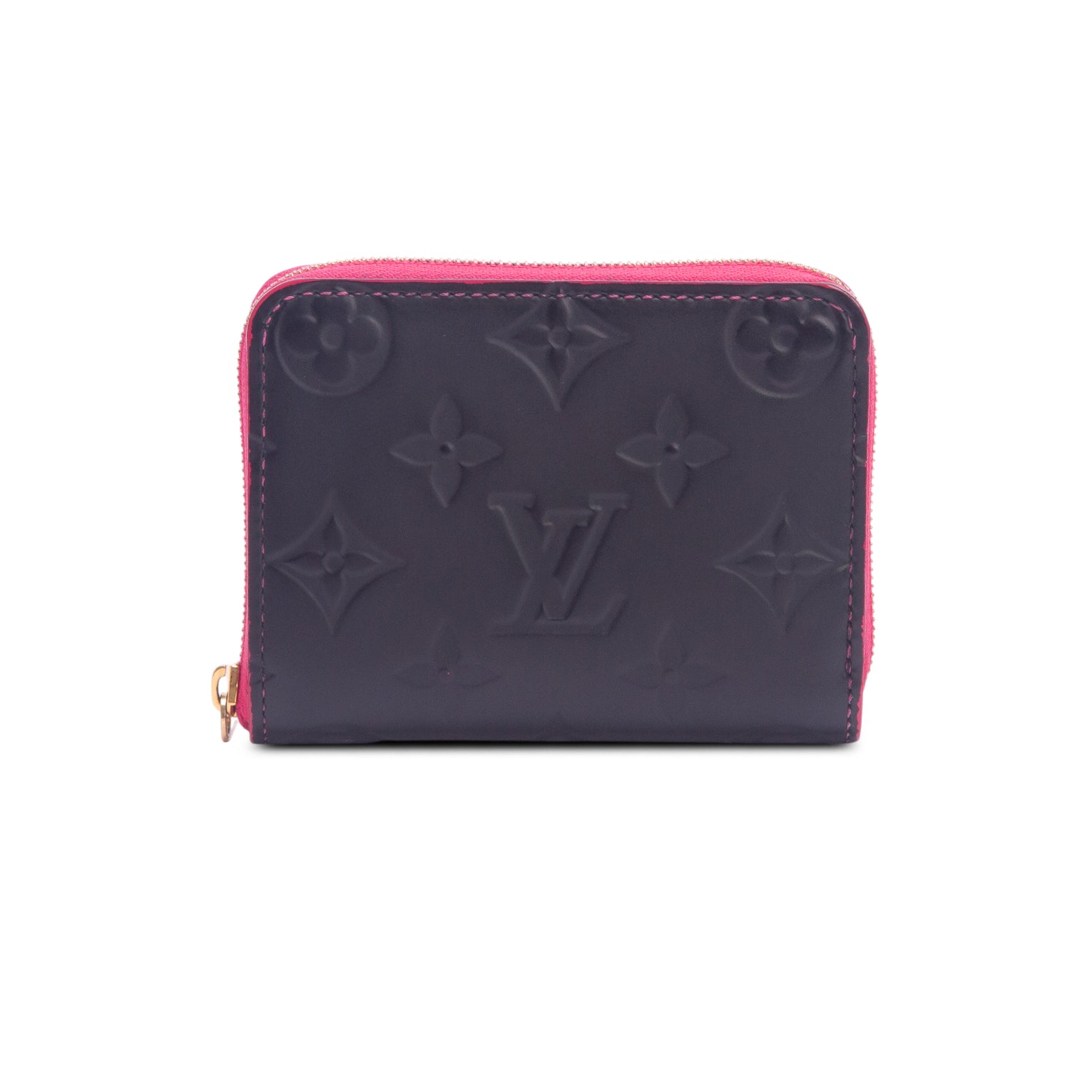Louis Vuitton Black Matte Monogram Empreinte Leather Zippy Coin Purse