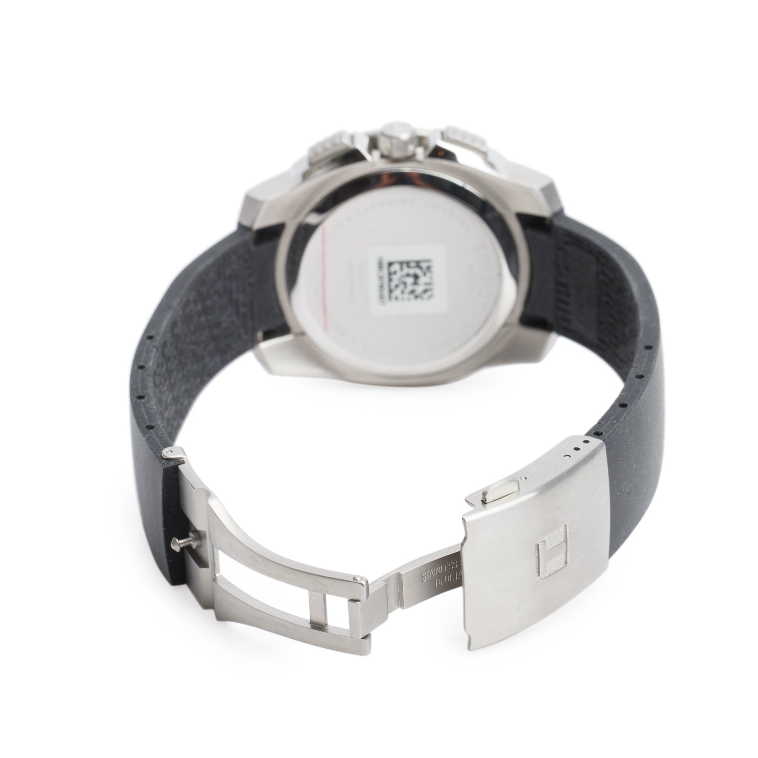 Tissot Stainless Steel T Sport PRS330 Palagio 42.5 MM Chronograph Quartz Watch Black Dial w/ Box & Papers