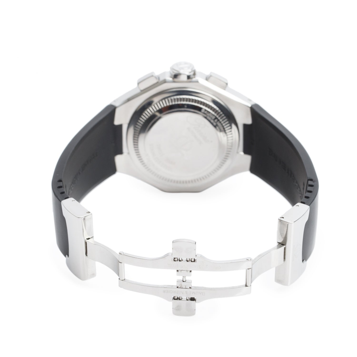 Baume & Mercier Stainless Steel Riviera 43 MM Chronograph Automatic Watch 65599