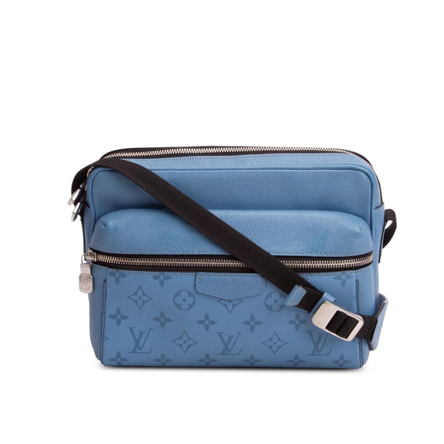 Louis Vuitton Blue Taigarama Outdoor Messenger Bag