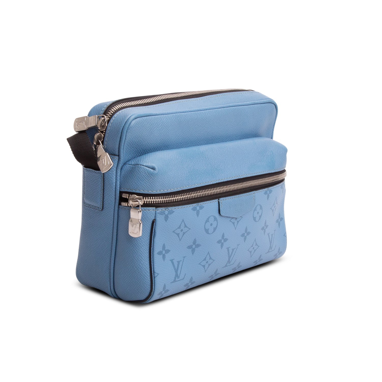 Louis Vuitton Blue Taigarama Outdoor Messenger Bag