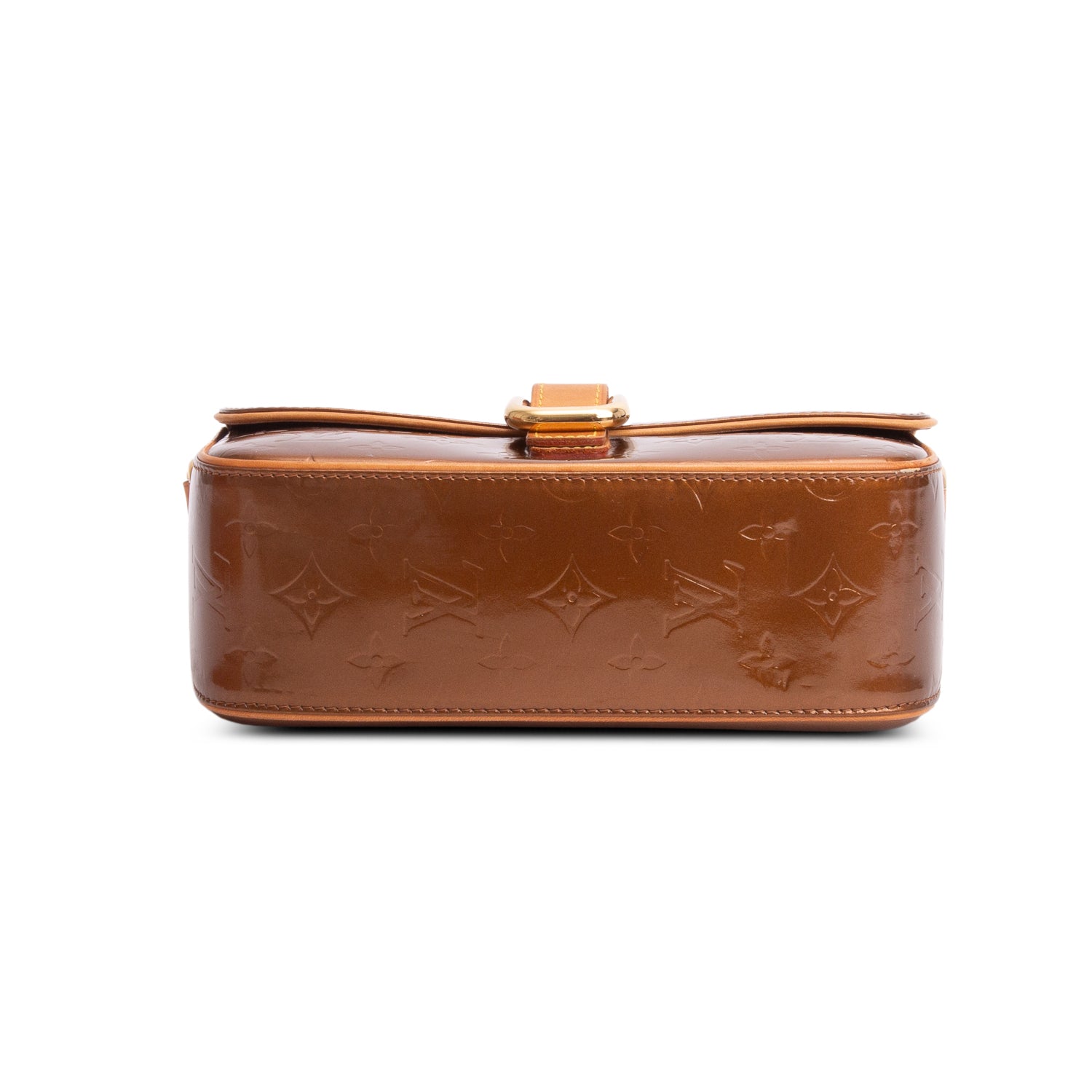 Louis Vuitton Brown Monogram Vernis Christie GM w/ Box