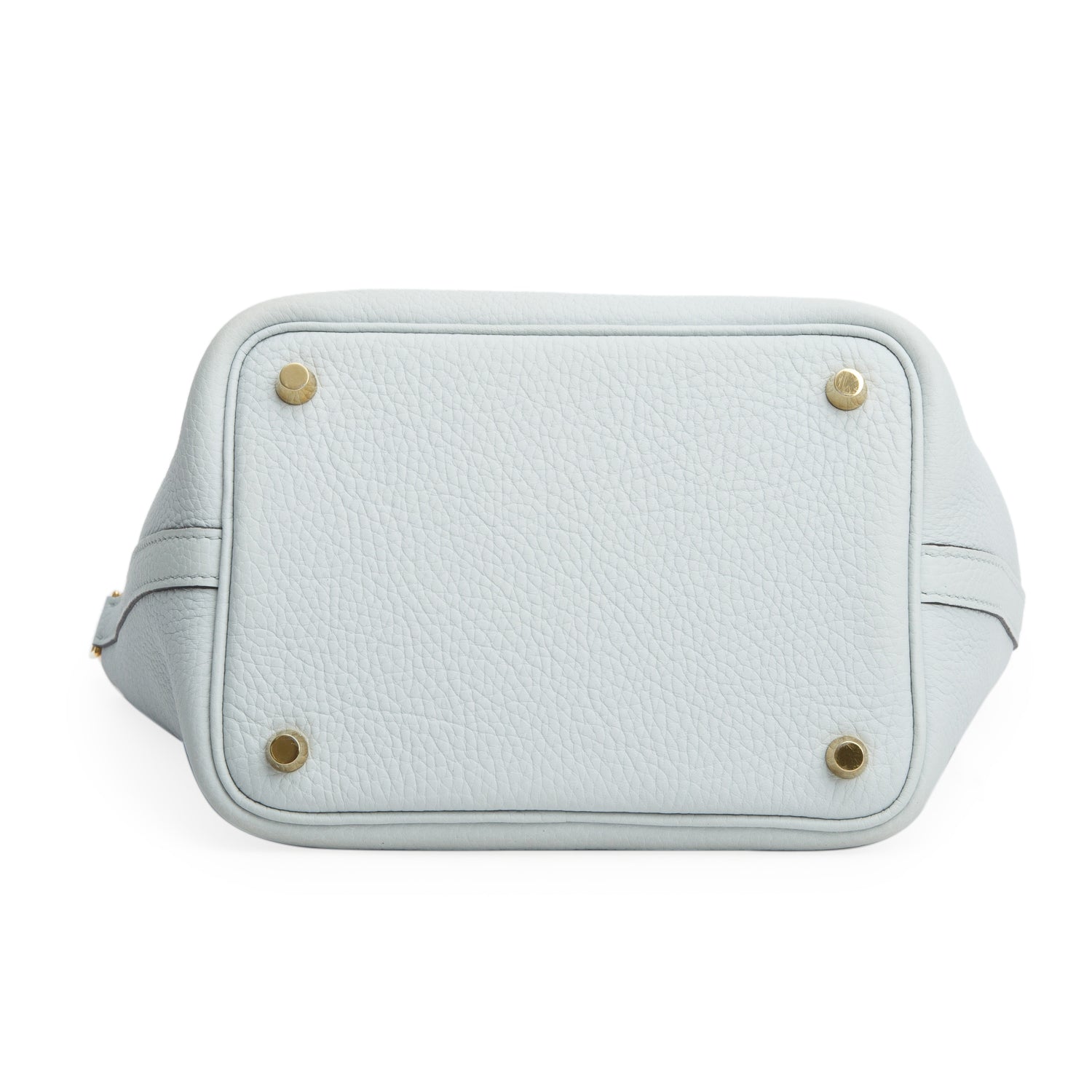 Hermes 2021 Bleu Zephyr Clemence Picotin Lock 18