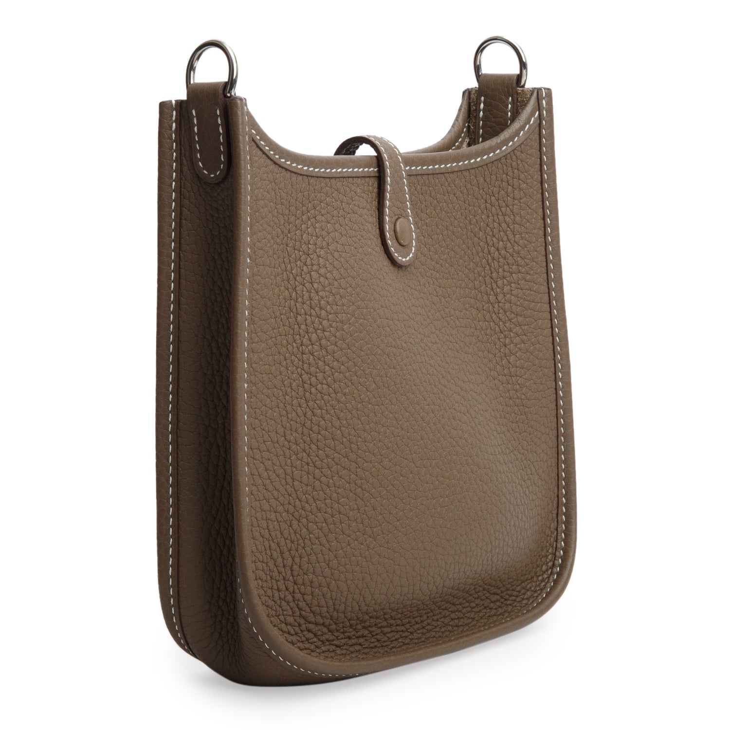 Hermes 2020 Etoupe/Bleu Nuit Taurillon Clemence Amazone Evelyne TPM 16