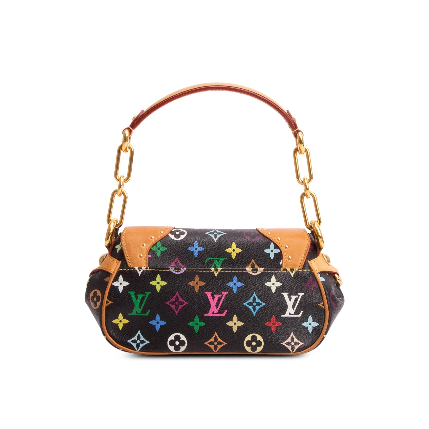 Louis Vuitton Black Multicolor Monogram Marilyn Shoulder Bag