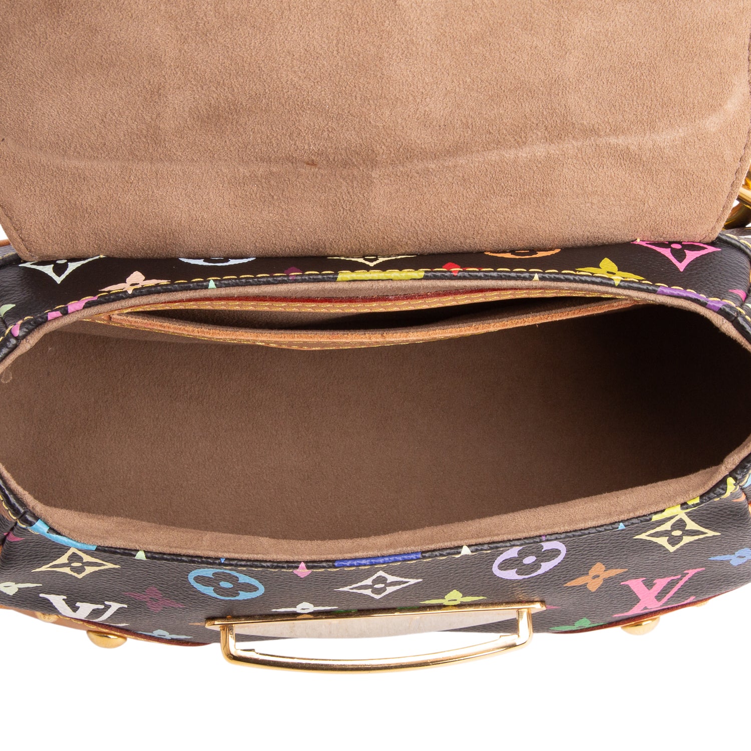 Louis Vuitton Black Multicolor Monogram Marilyn Shoulder Bag