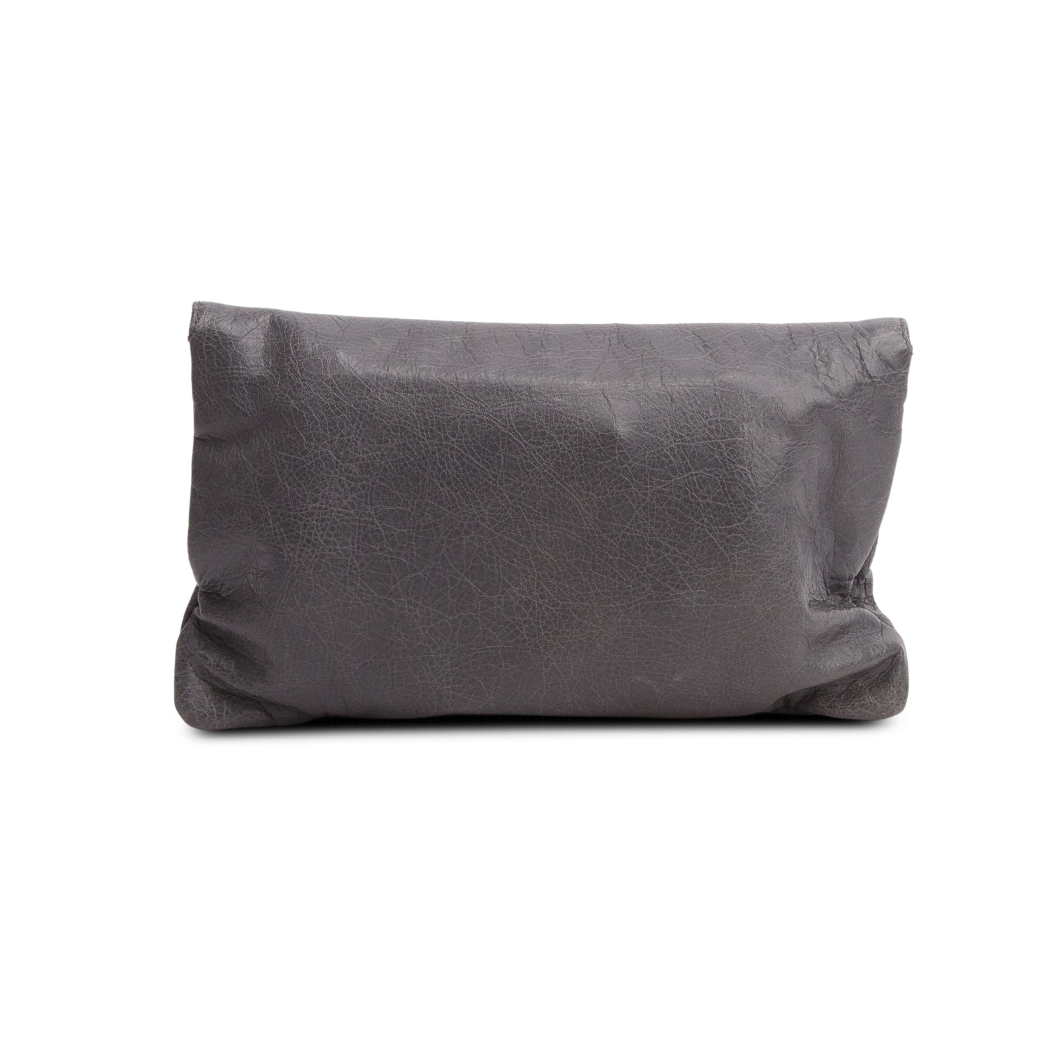 Balenciaga Grey Agneau Envelope Clutch