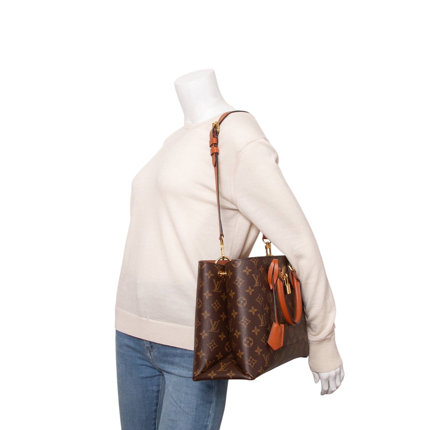 Louis Vuitton Monogram Flower Tote w/ Strap
