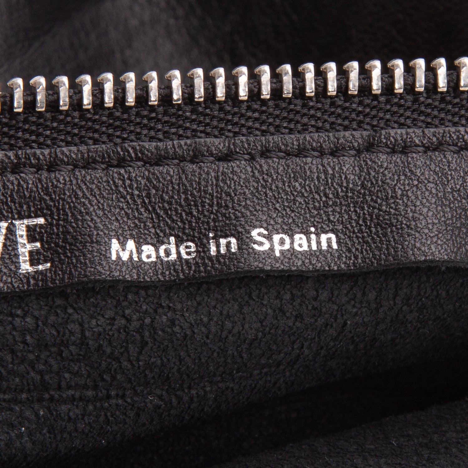 Loewe Black Lambskin Pleated Bracelet Pouch Shoulder Bag