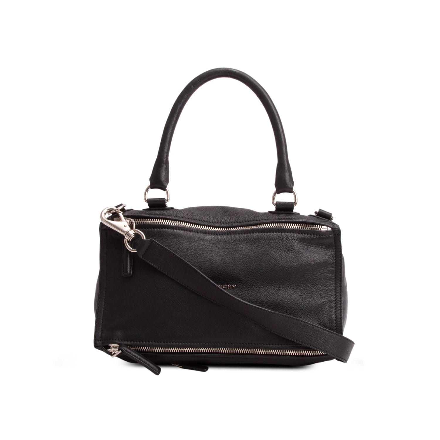 Givenchy Black Sugar Goatskin Medium Pandora w/ Strap