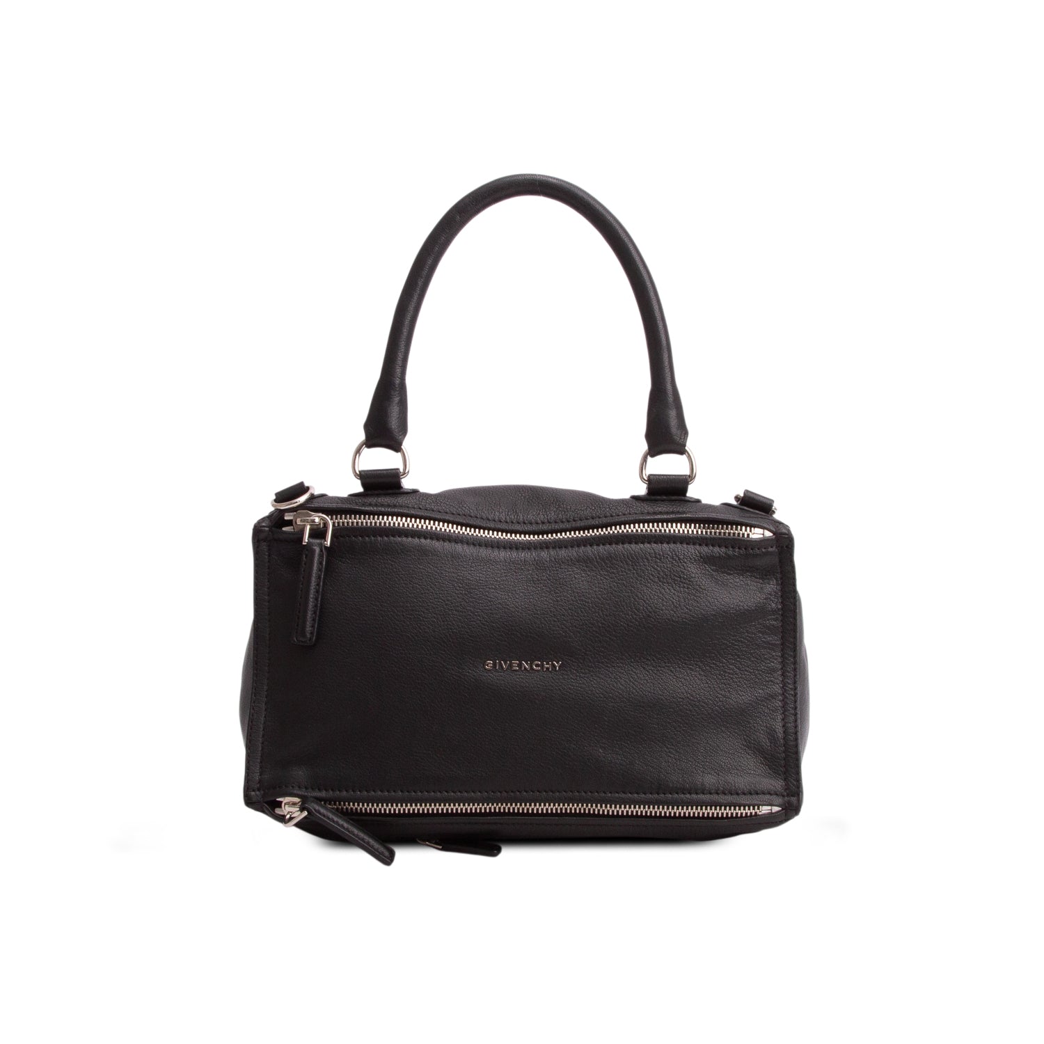Givenchy Black Sugar Goatskin Medium Pandora w/ Strap