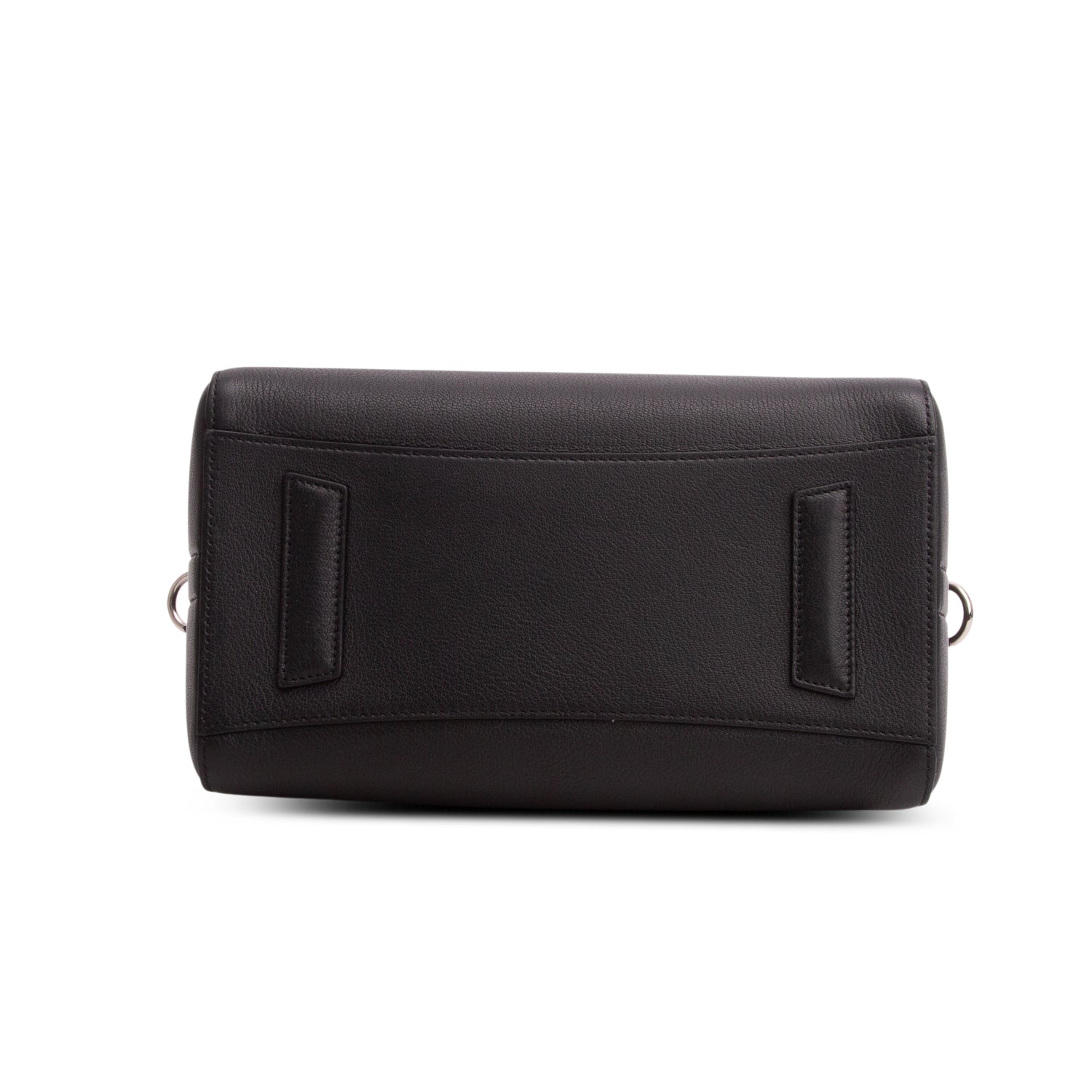 Givenchy 2022 Black Sugar Goatskin Leather Small Antigona w/ Strap