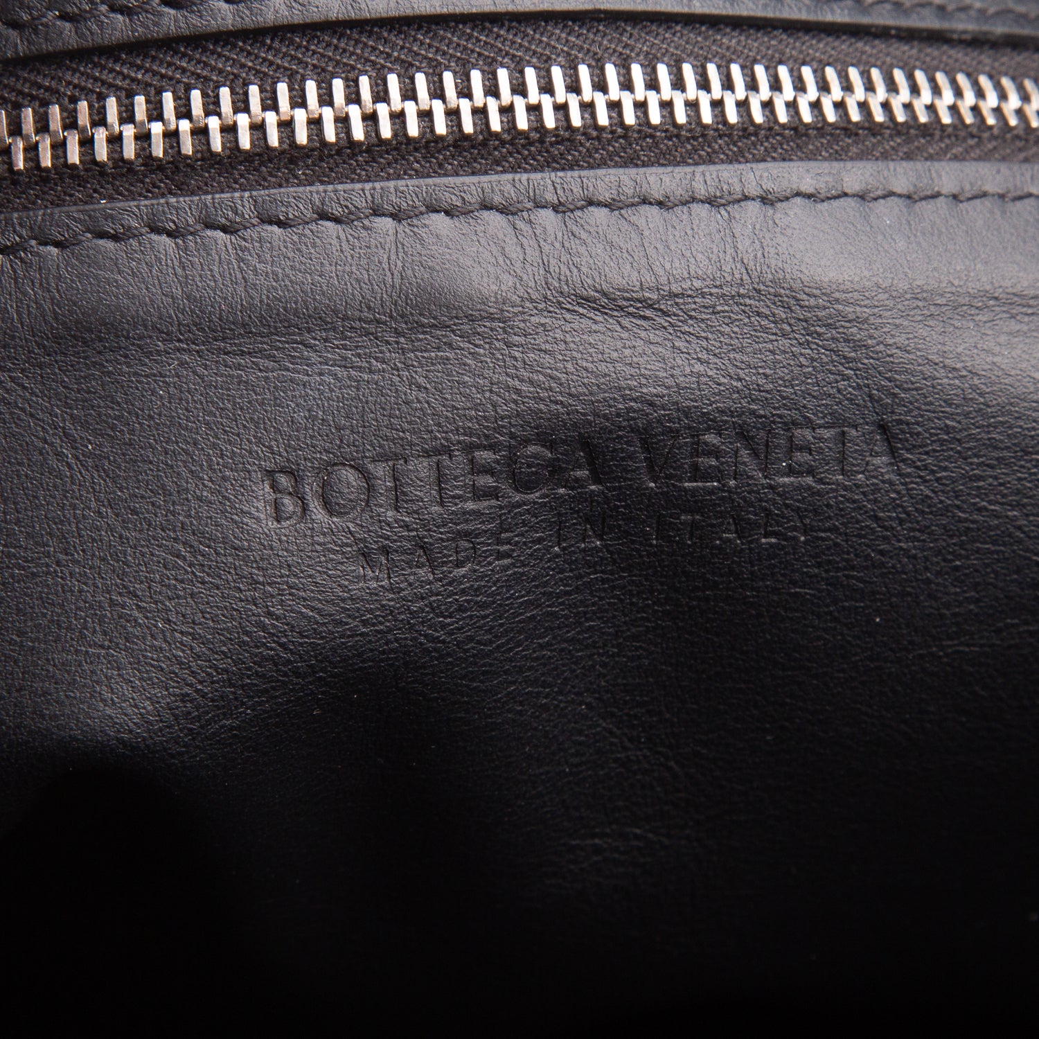 Bottega Veneta Black Intrecciato Leather Large Jodie Bag