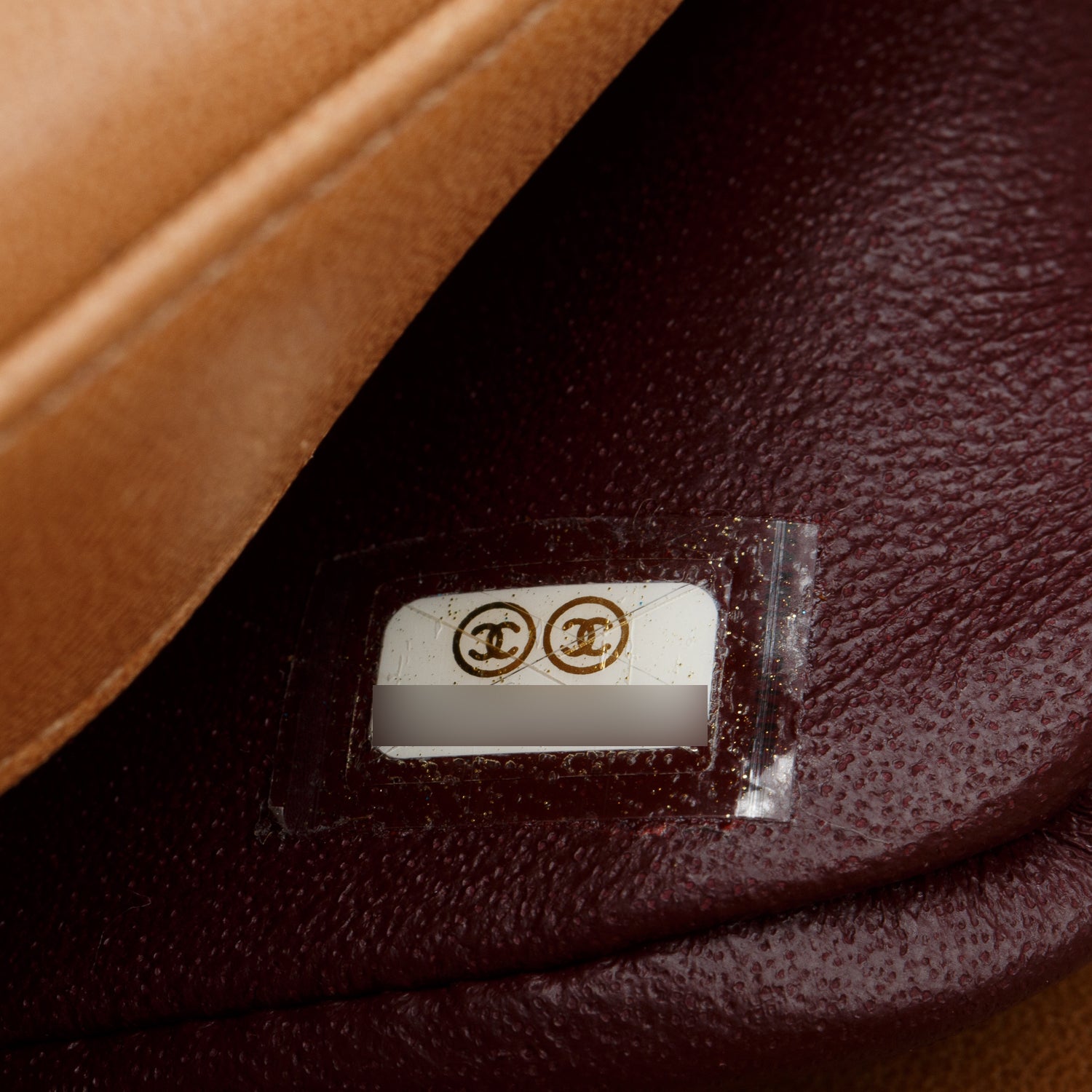 Chanel Brown Lambskin Quilted Small Diana Re-Issue Double Flap w/ Authenticity Card
