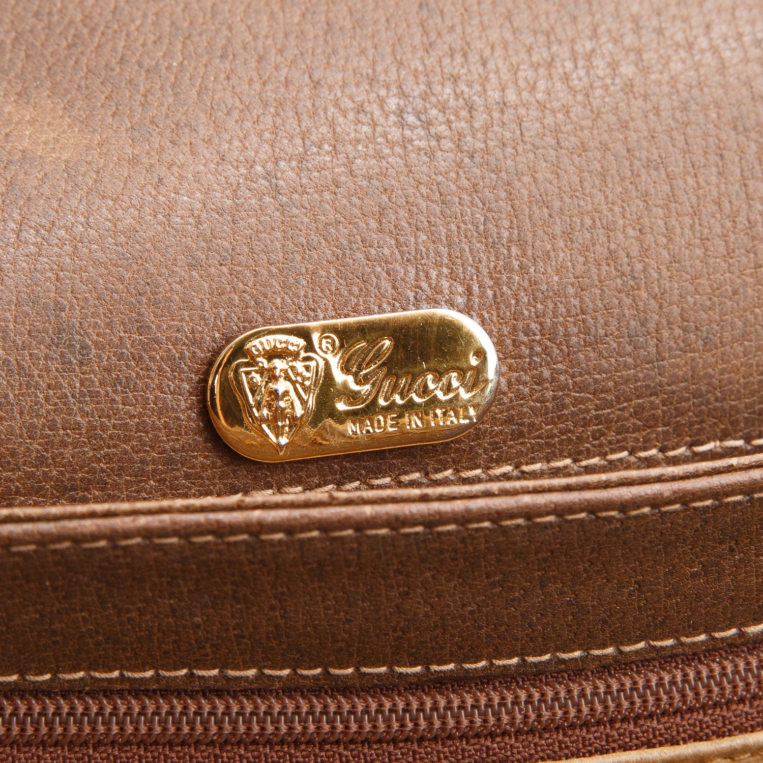 Gucci Vintage GG Supreme Monogram Horsebit 1955 Medium Shoulder Bag