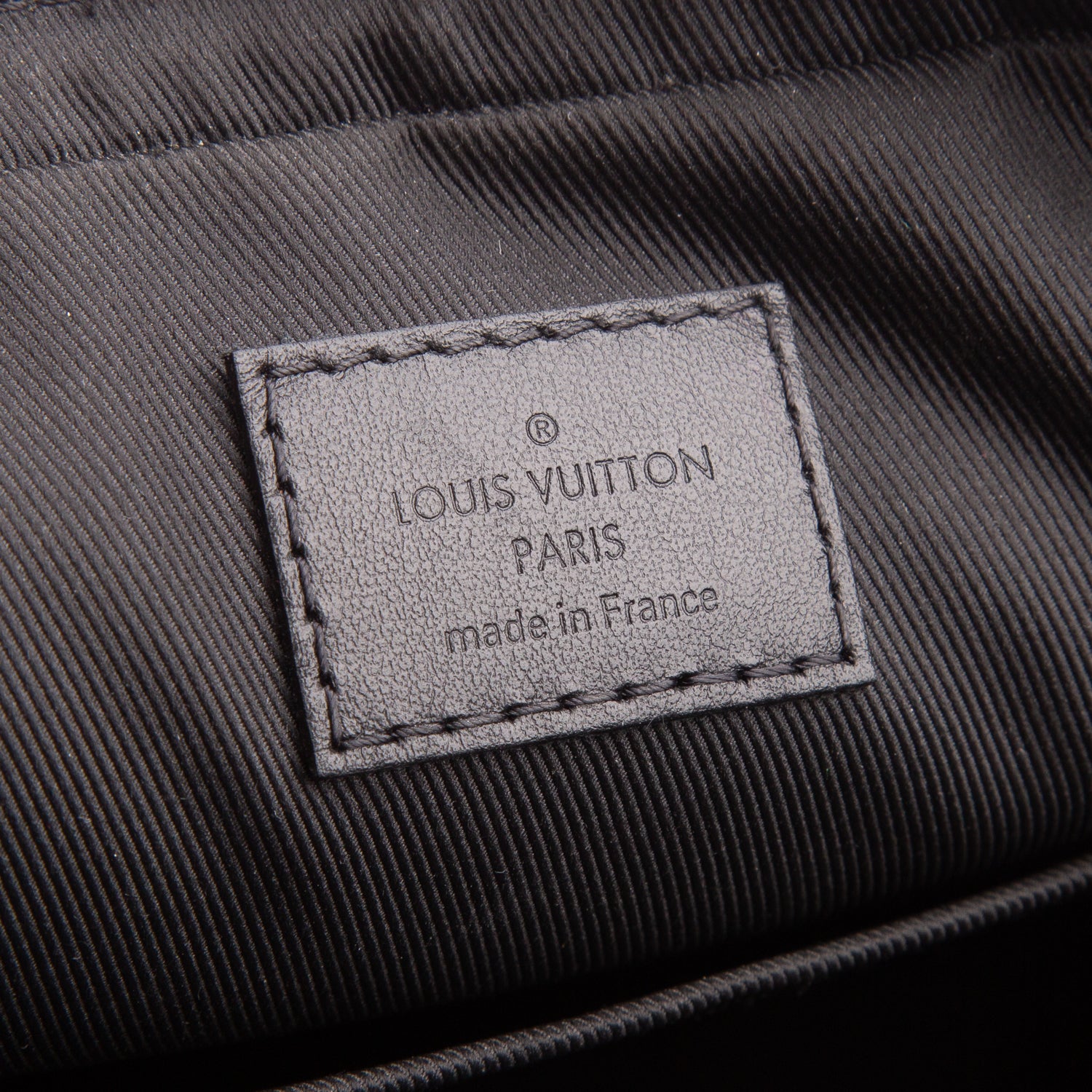 Louis Vuitton 2022 Black Calfskin Monogram Shadow Due Messenger Bag w/ Box & Receipt