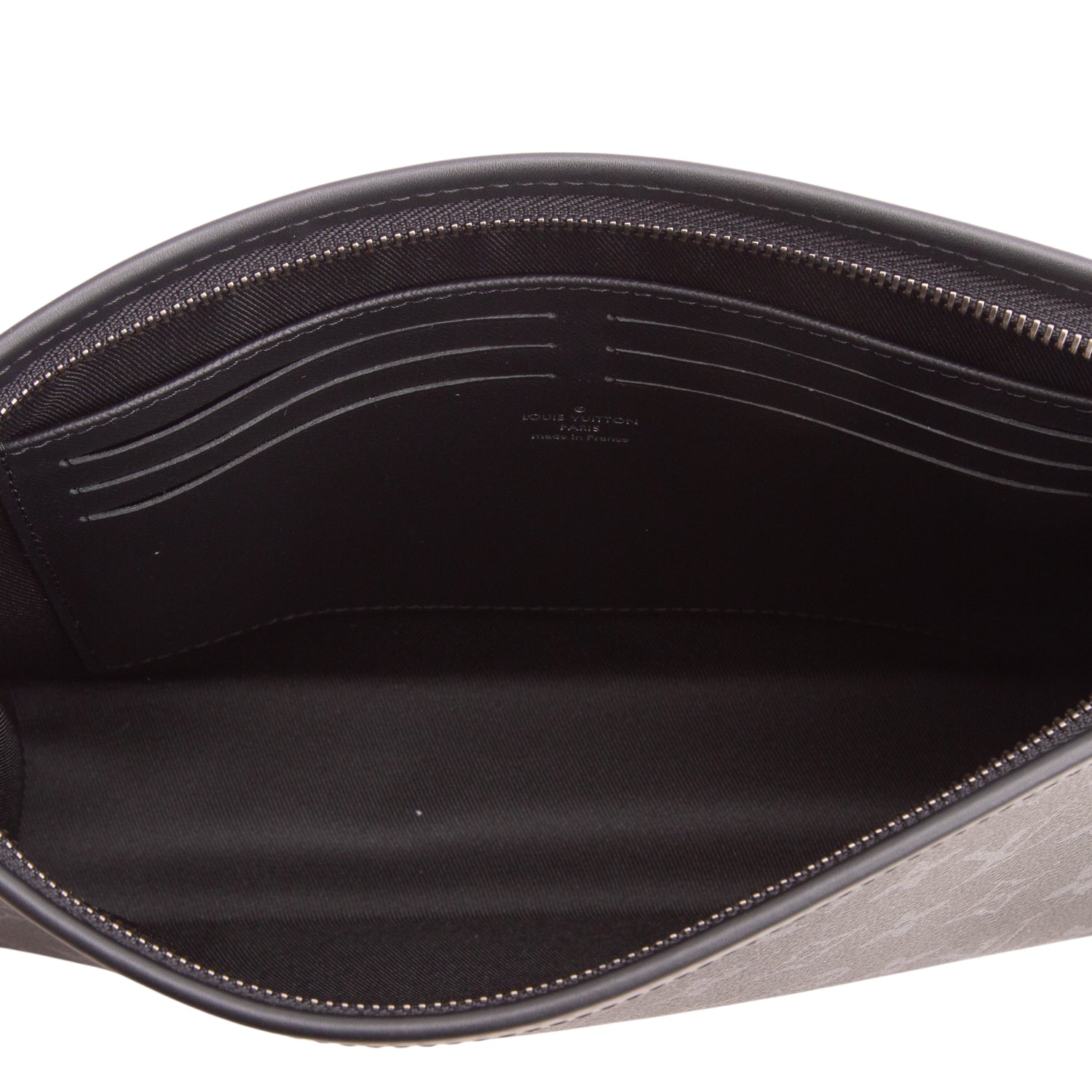 Louis Vuitton Monogram Eclipse Pochette Voyage MM w/ Box