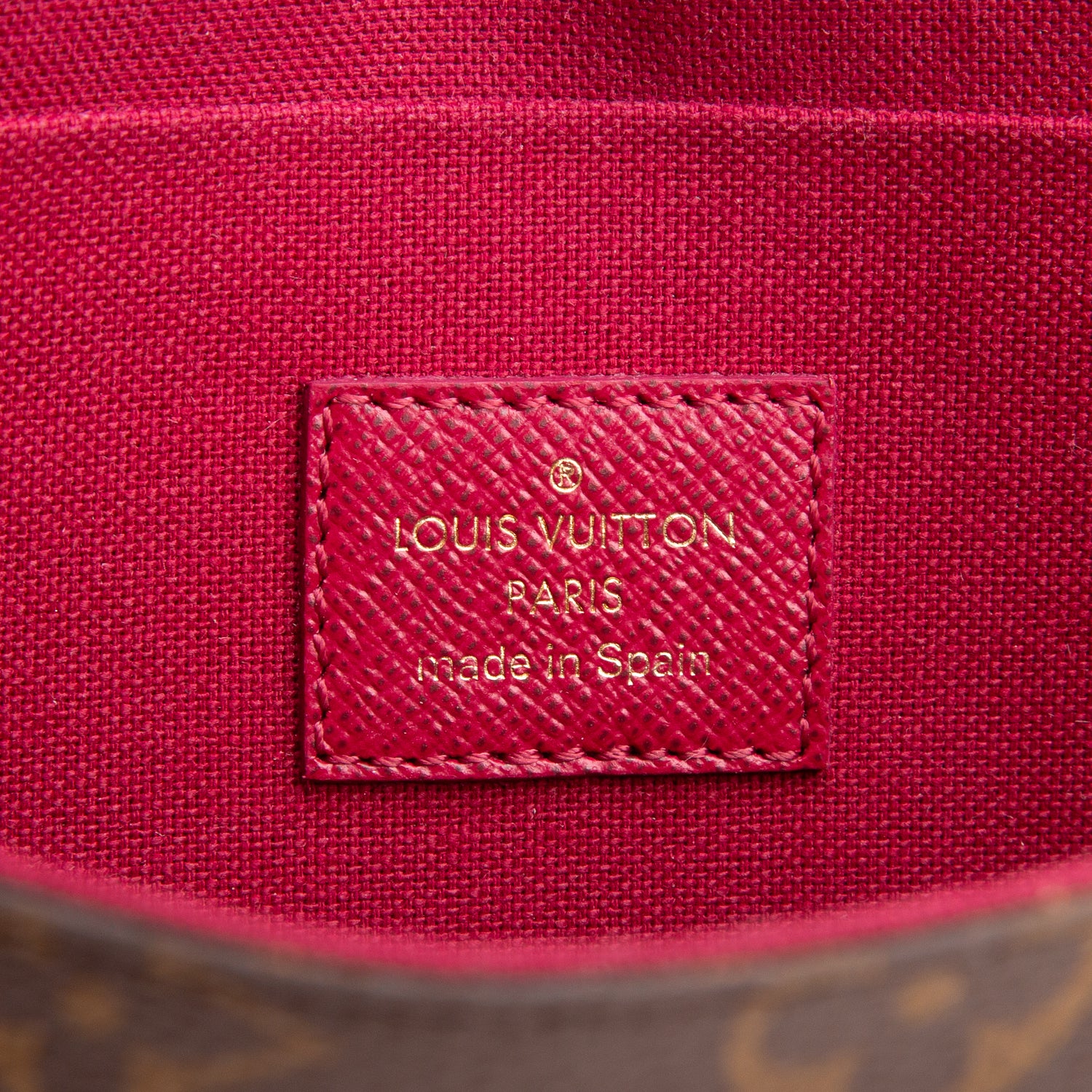 Louis Vuitton Fuschia Monogram Pochette Felicie Wallet on Chain w/ Box & Inserts