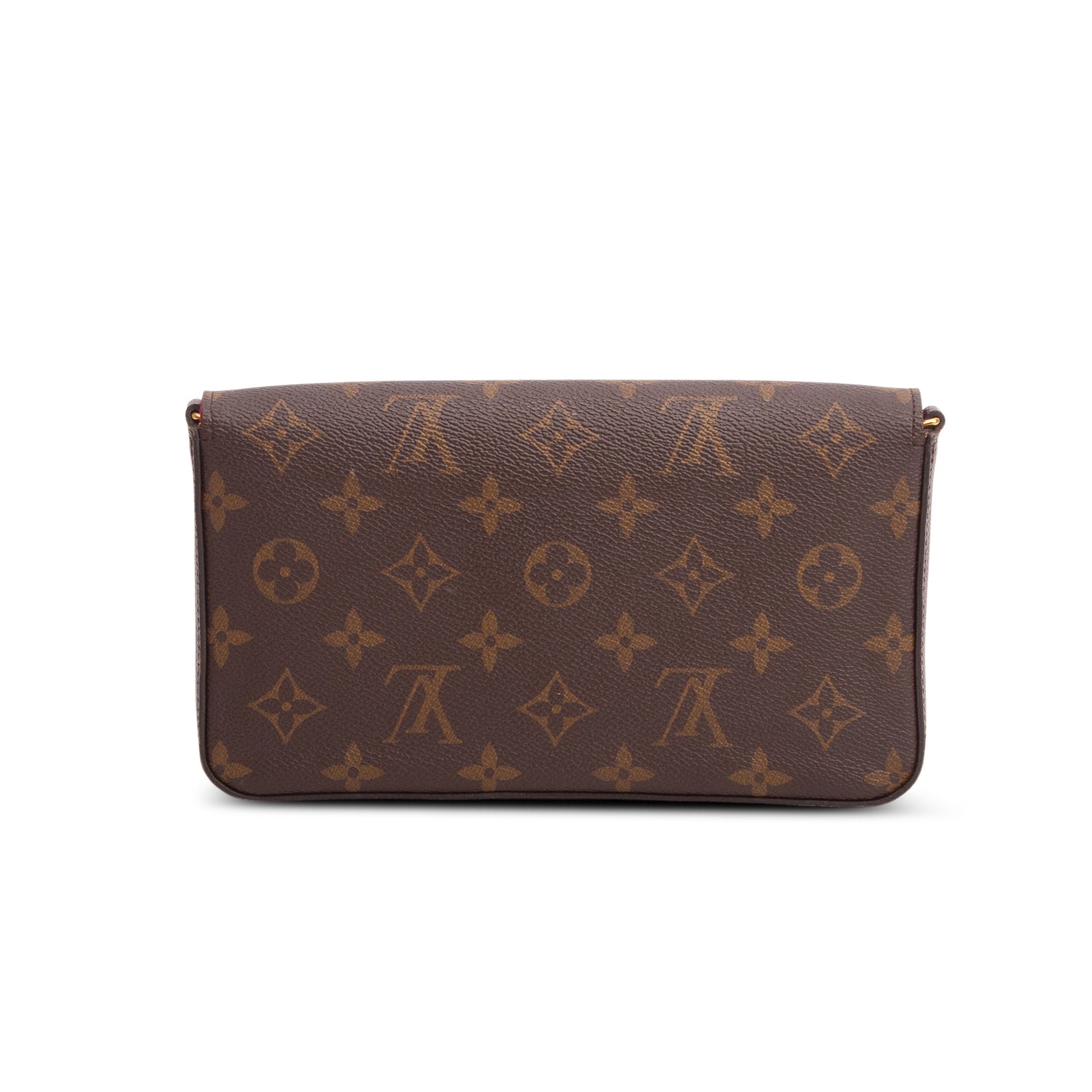 Louis Vuitton Fuschia Monogram Pochette Felicie Wallet on Chain w/ Box & Inserts