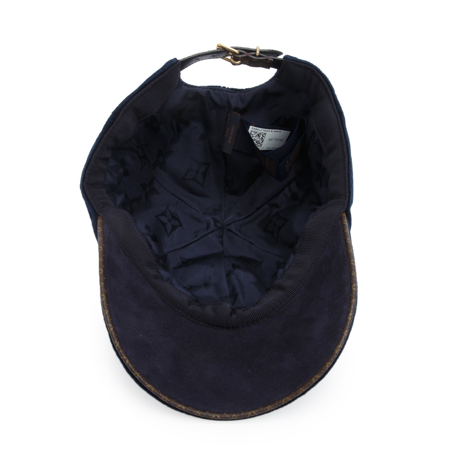 Louis Vuitton 2022 Blue Velvet LV Touch Cap