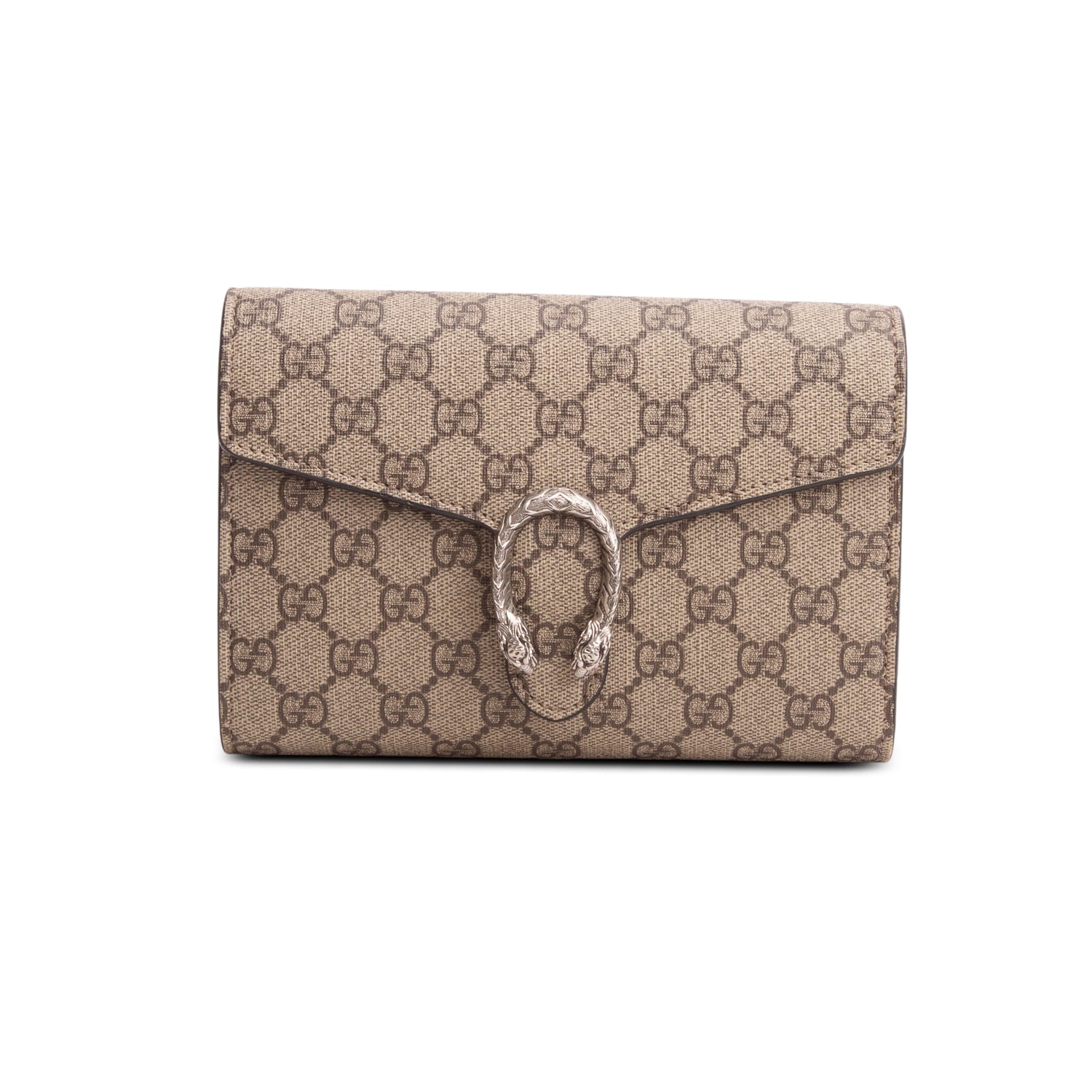 Gucci Dionysus GG Supreme Wallet on Chain w/ Box