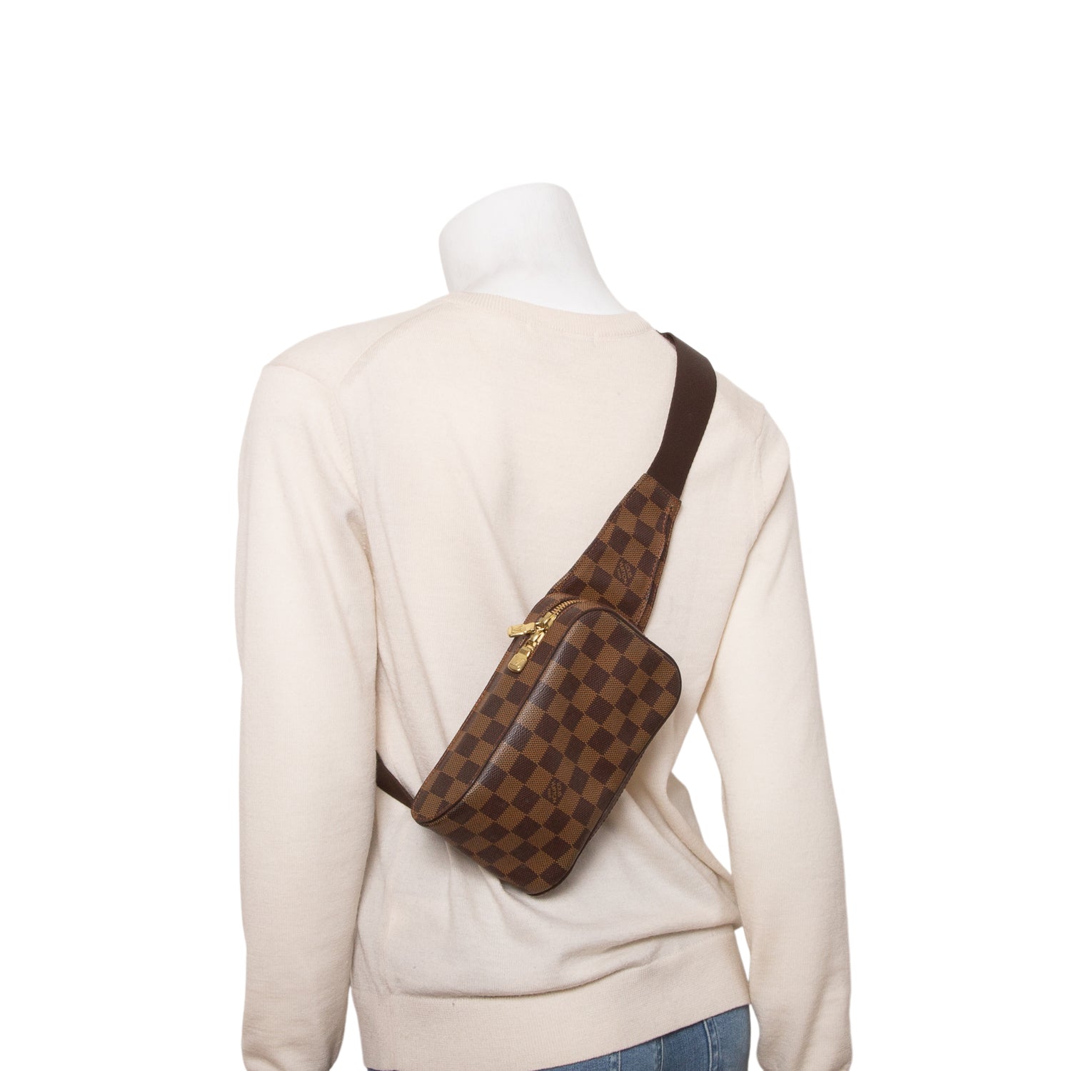 Louis Vuitton Damier Ebene Geronimos Waist Bag