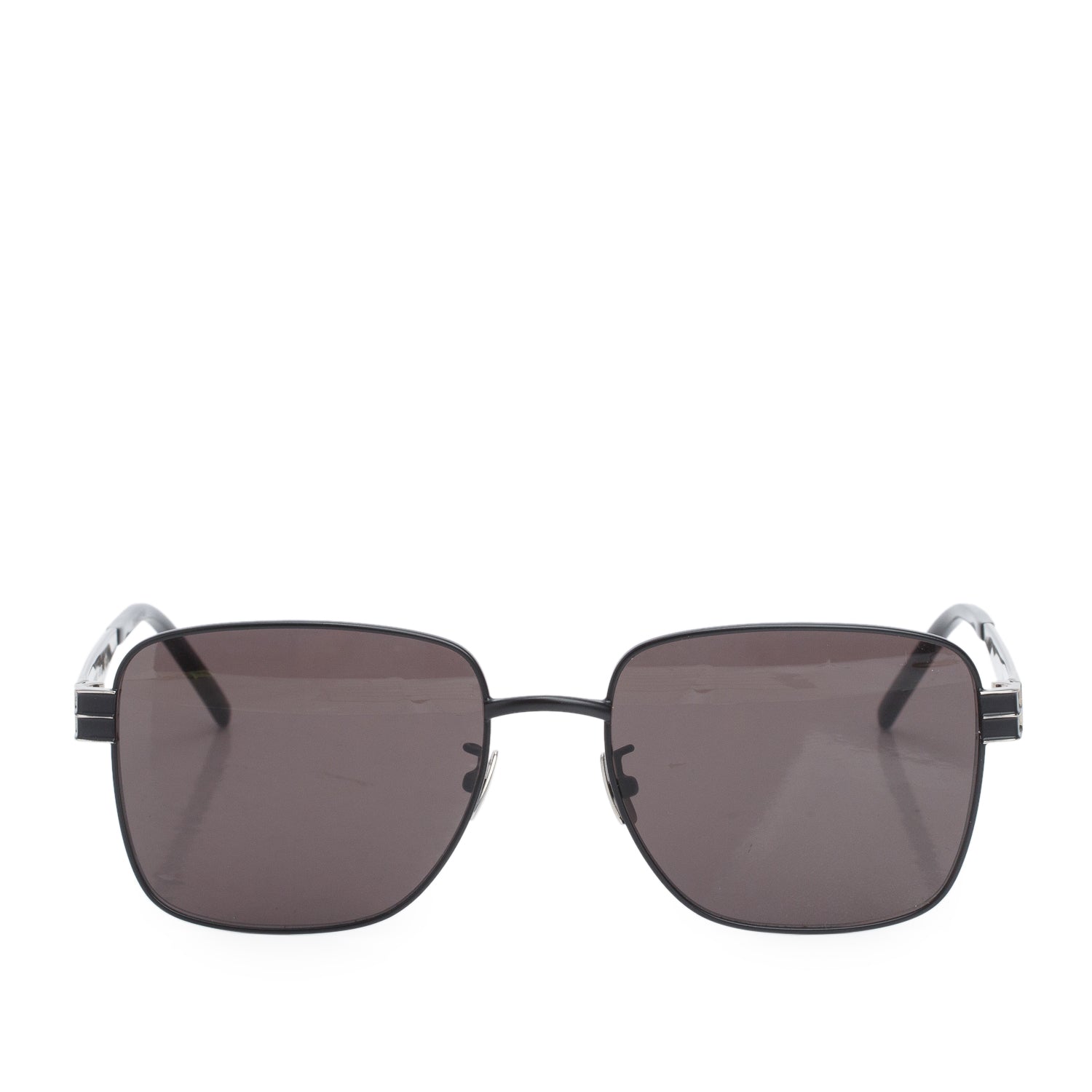 Saint Laurent SL M55 Black Square Sunglasses w/ Case