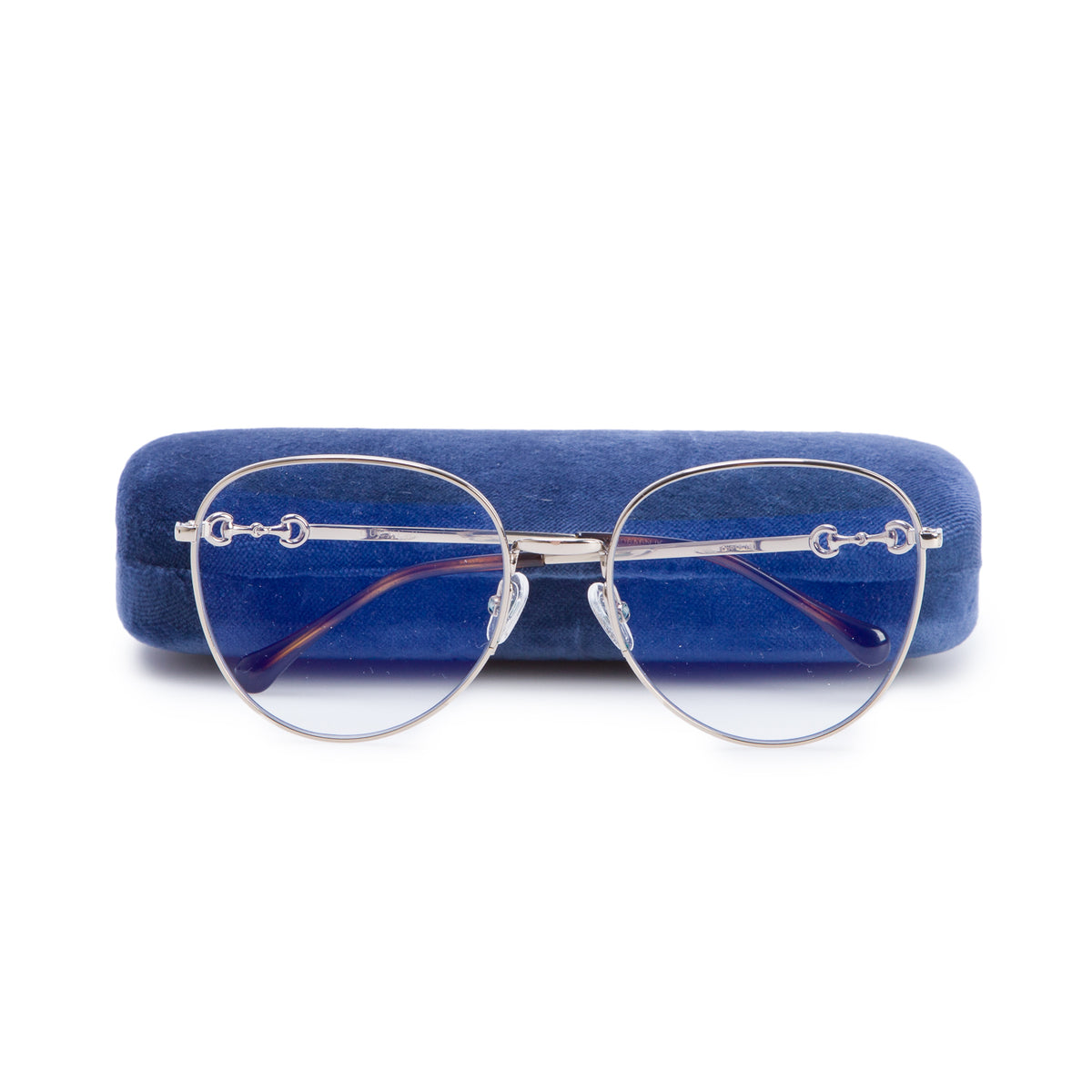 Gucci GG0952O Gold Horsebit Square Eye Glasses w/ Case