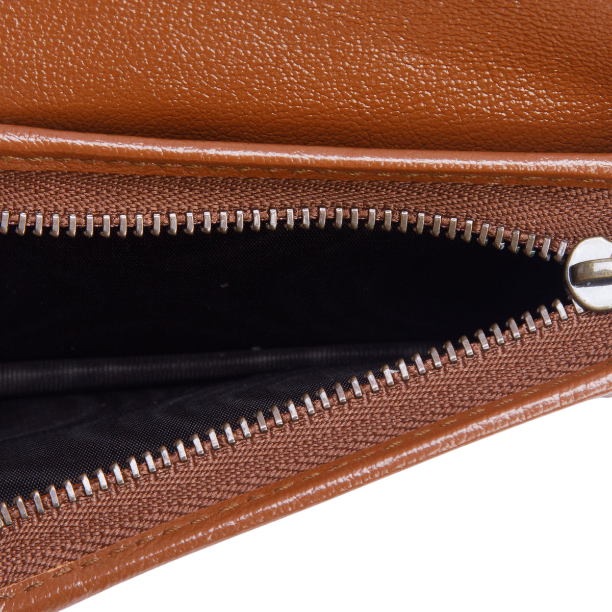 Gucci Brown Diagonal Quilted GG Marmont Leather Card Case Wallet