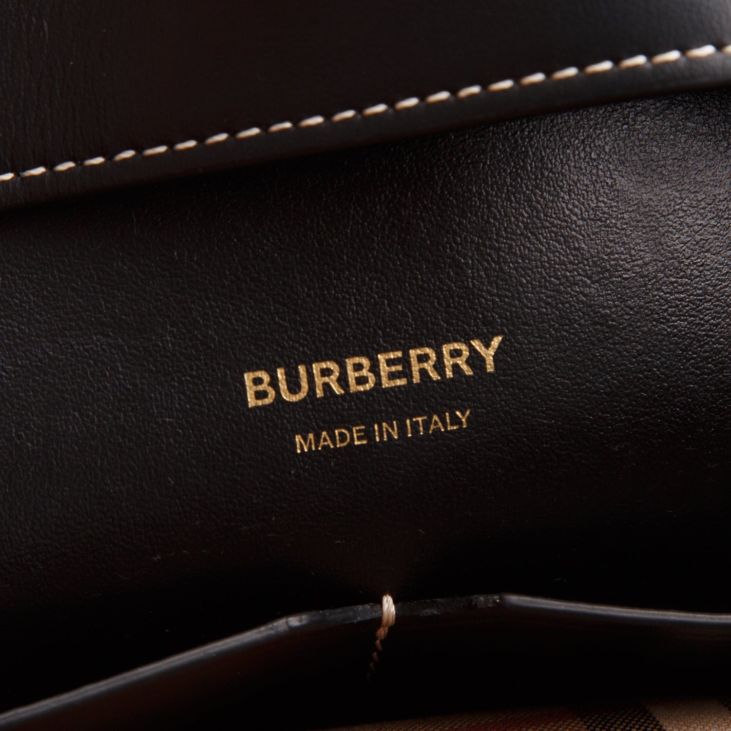 Burberry Nova Check Wool Society Tote w/ Strap