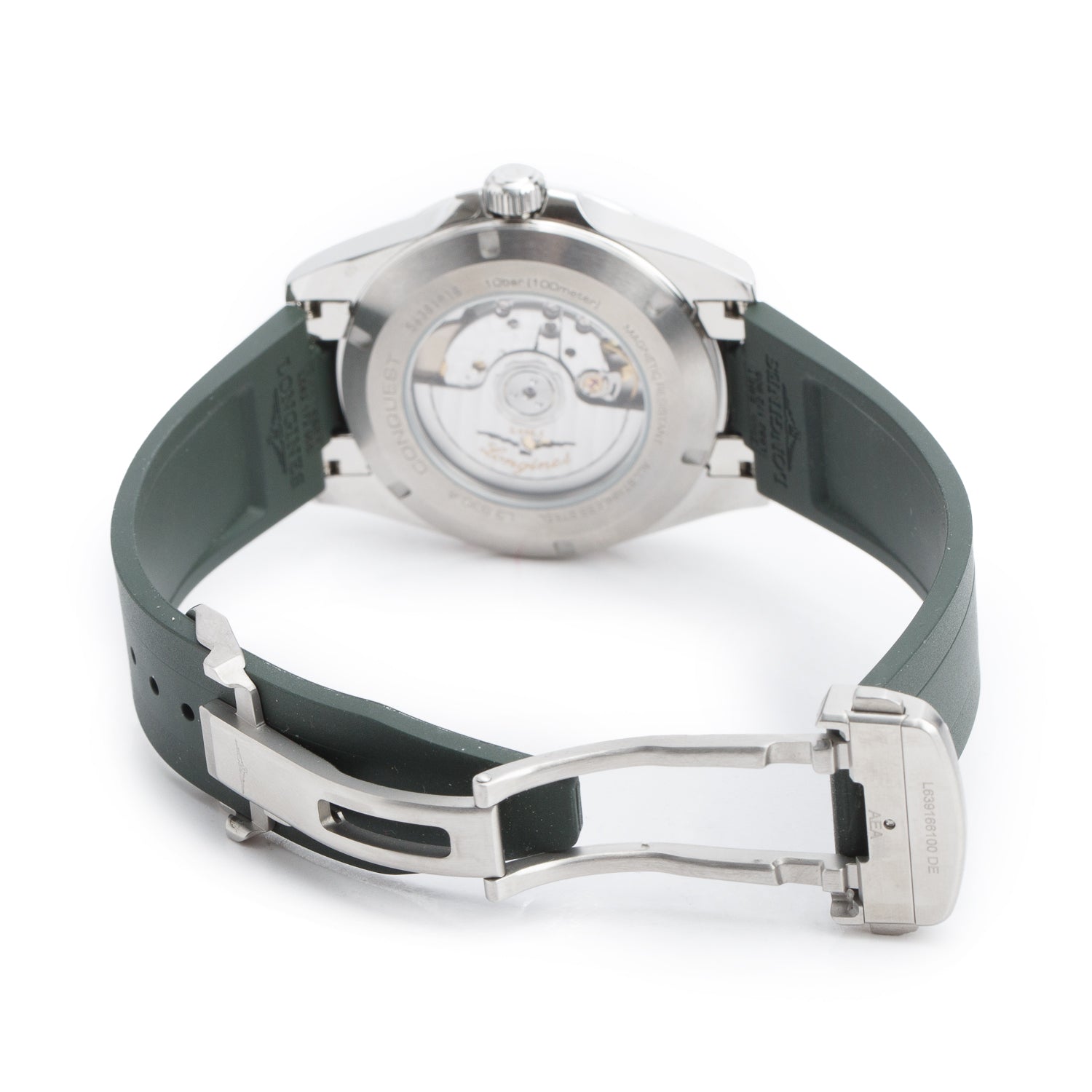 Longines 2026 Stainless Steel Conquest 41 MM Automatic Watch Green Dial w/ Box & Papers