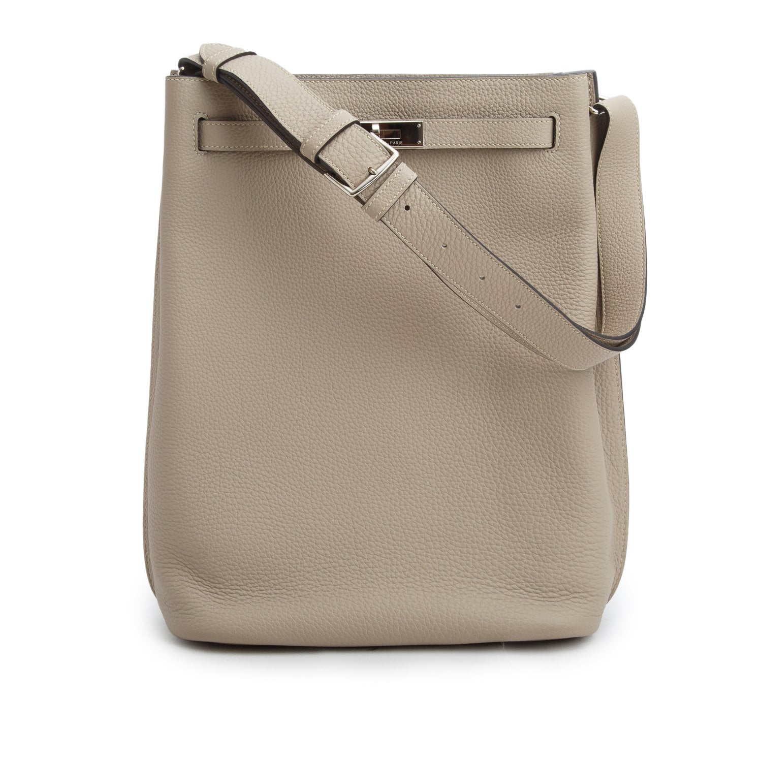 Hermes Tourterelle Togo So Kelly 26 w/ Box & Receipt