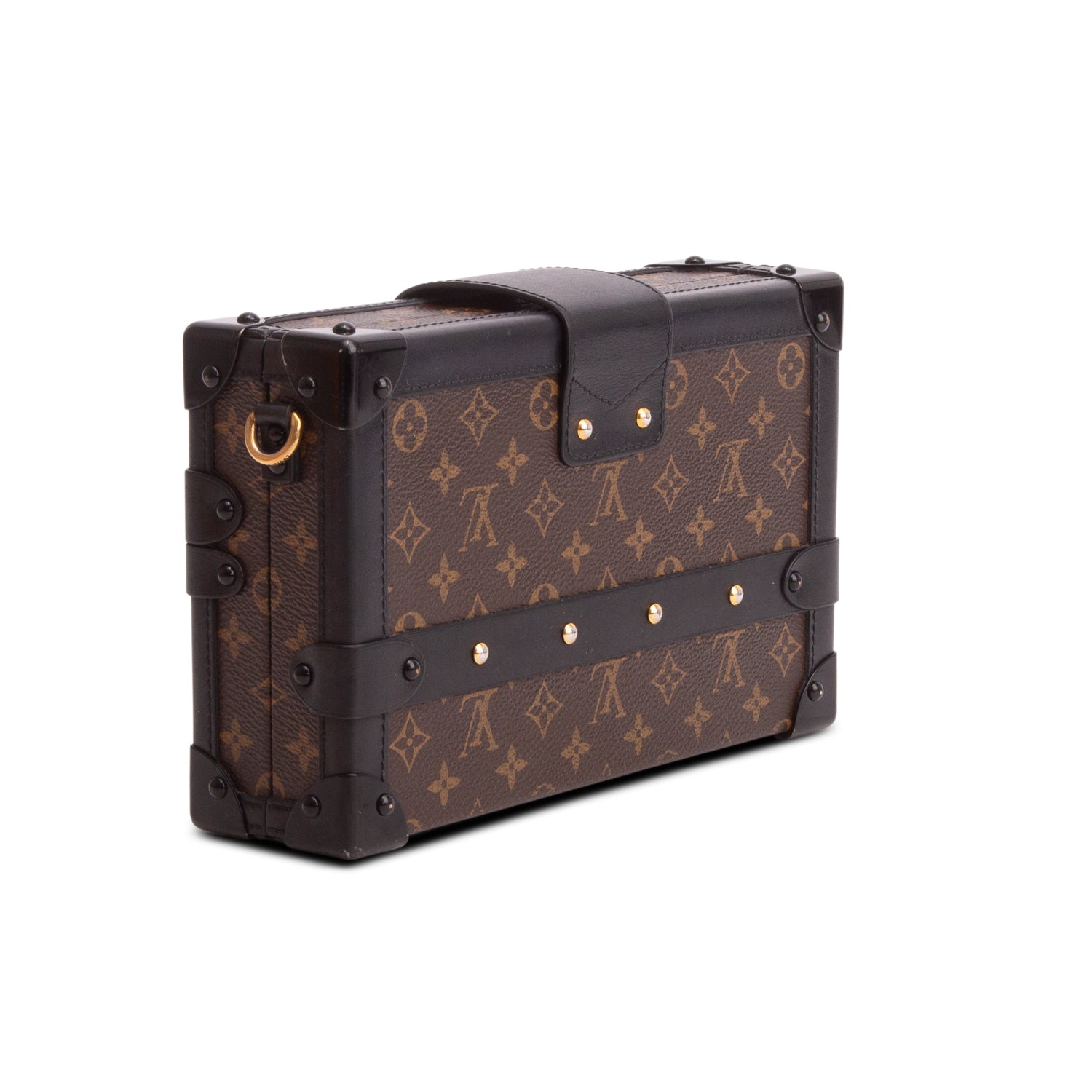Louis Vuitton Monogram Petite Malle w/ Box, Strap & Receipt