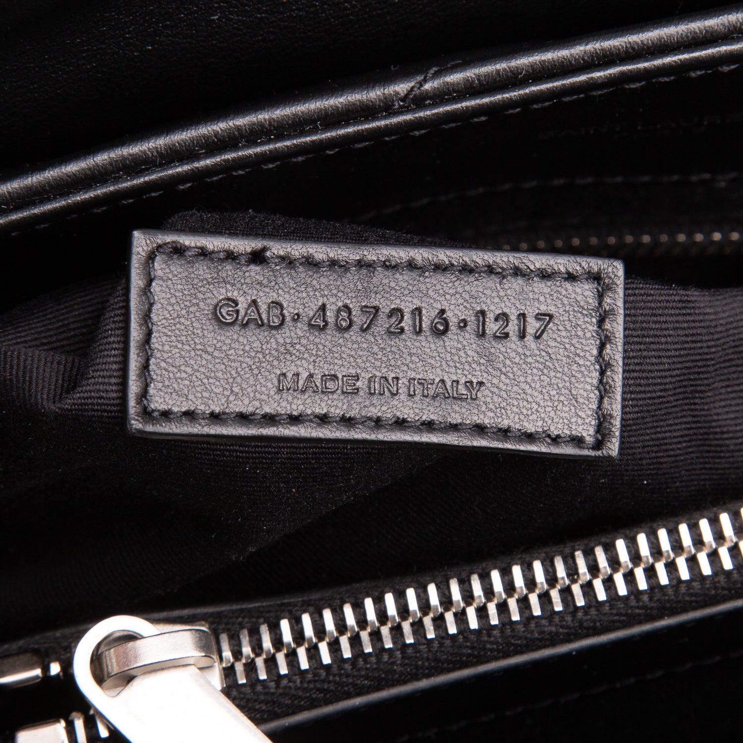 Saint Laurent Black Calfskin Y Quilted Monogram Medium Loulou Chain Satchel