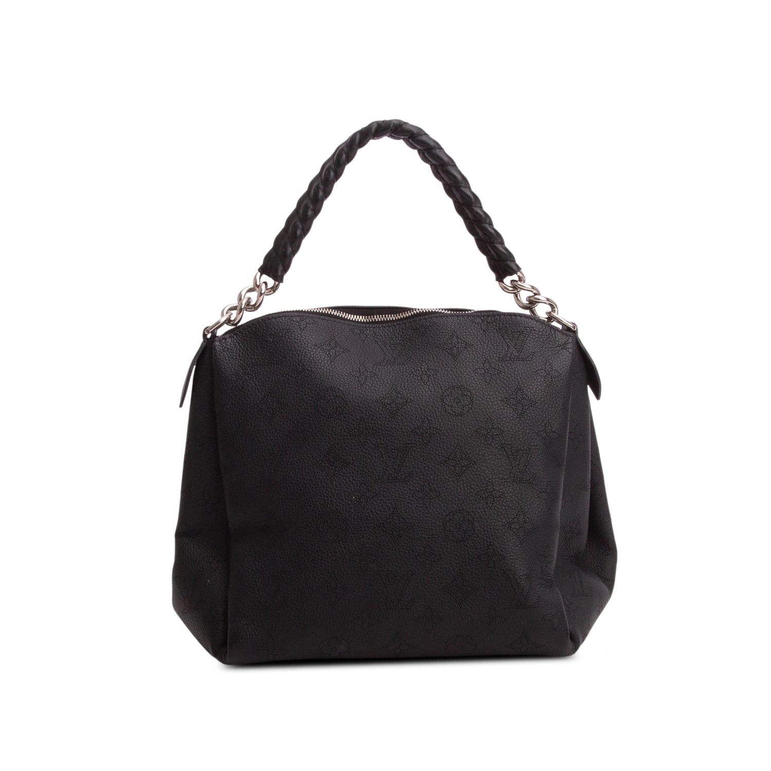 Louis Vuitton Black Mahina Babylone Chain BB w/ Strap