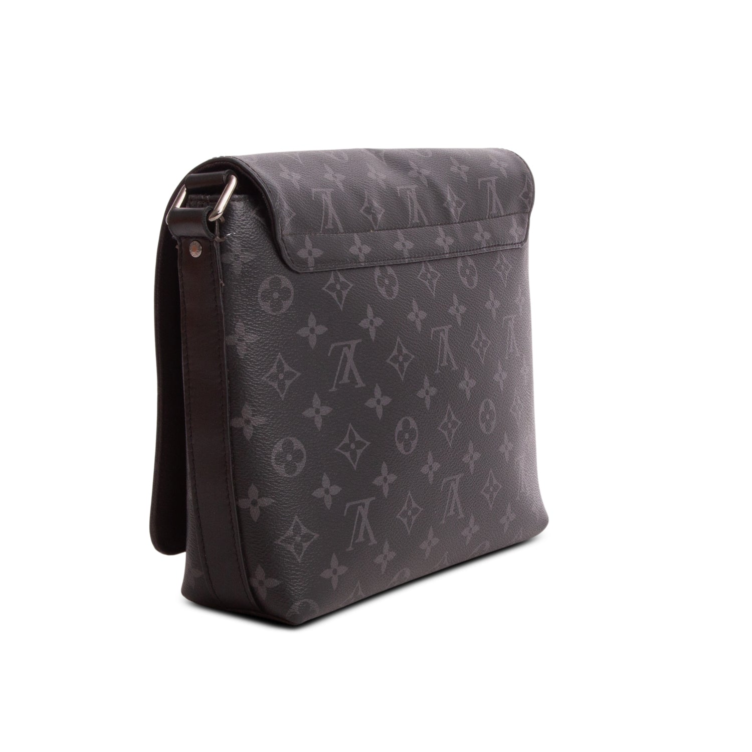 Louis Vuitton Monogram Eclipse District PM Bag w/ Box