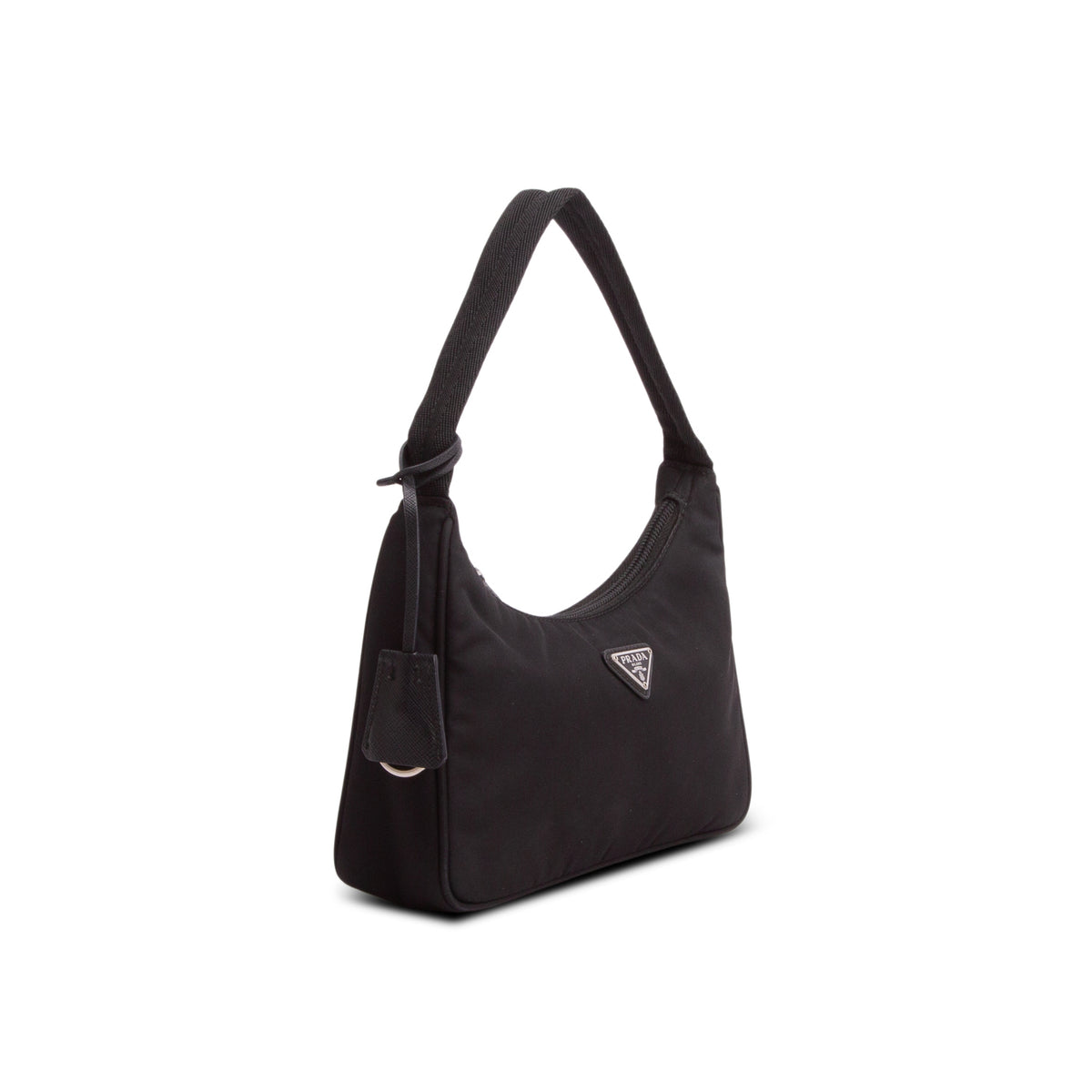 Prada Black Re-Nylon Saffiano Re-Edition 2000 Mini Bag