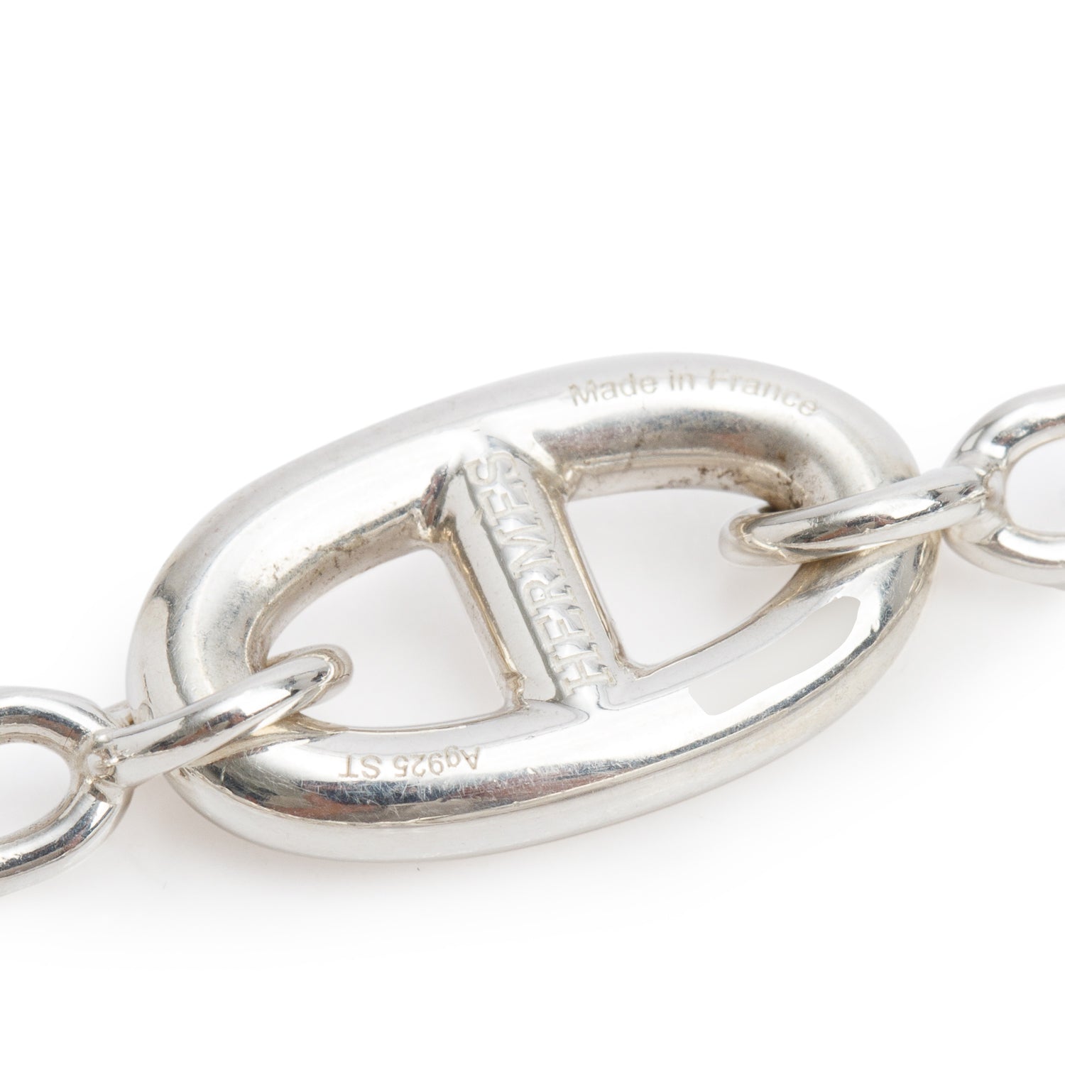 Hermes 2026 Sterling Silver Farandole Bracelet w/ Box