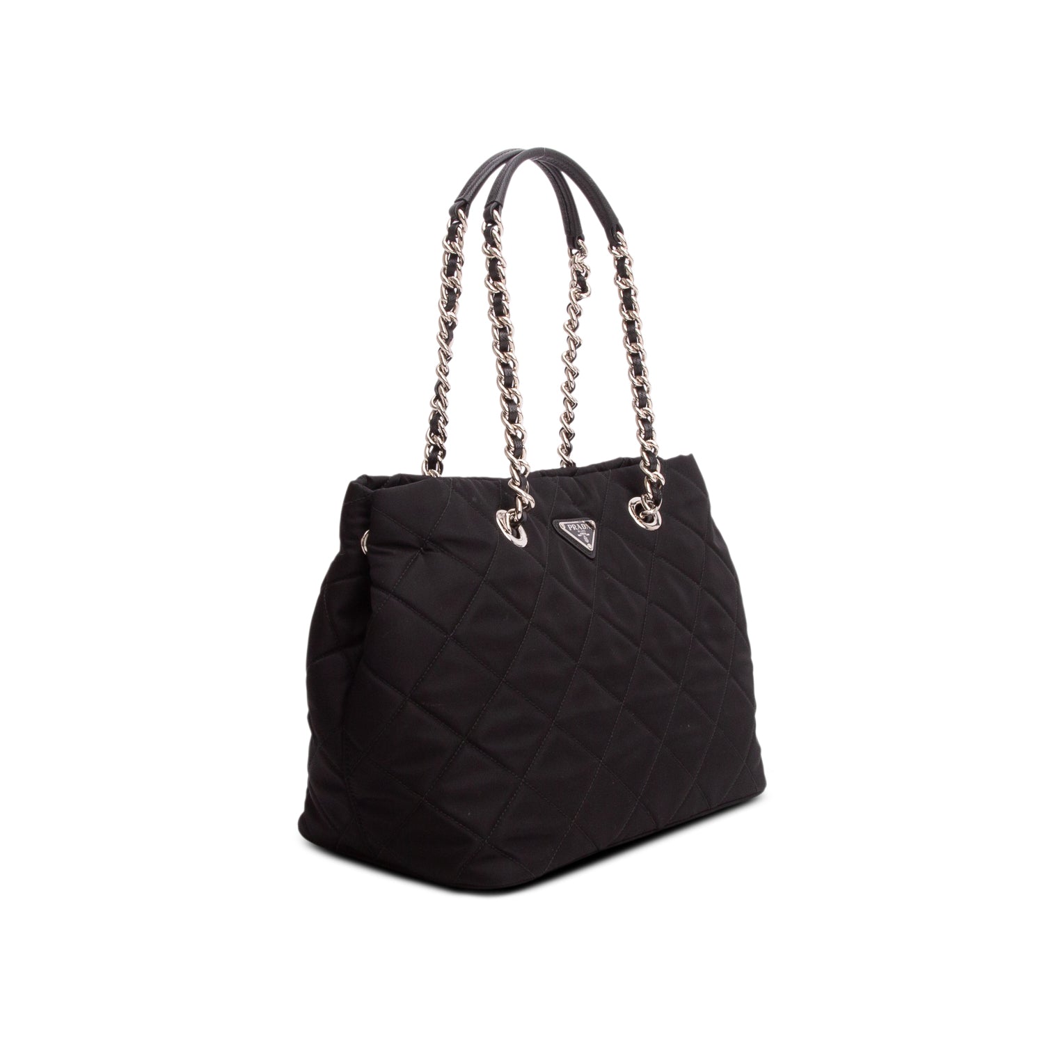 Prada Prada Nylon Tessuto Impuntu Quilted Tote