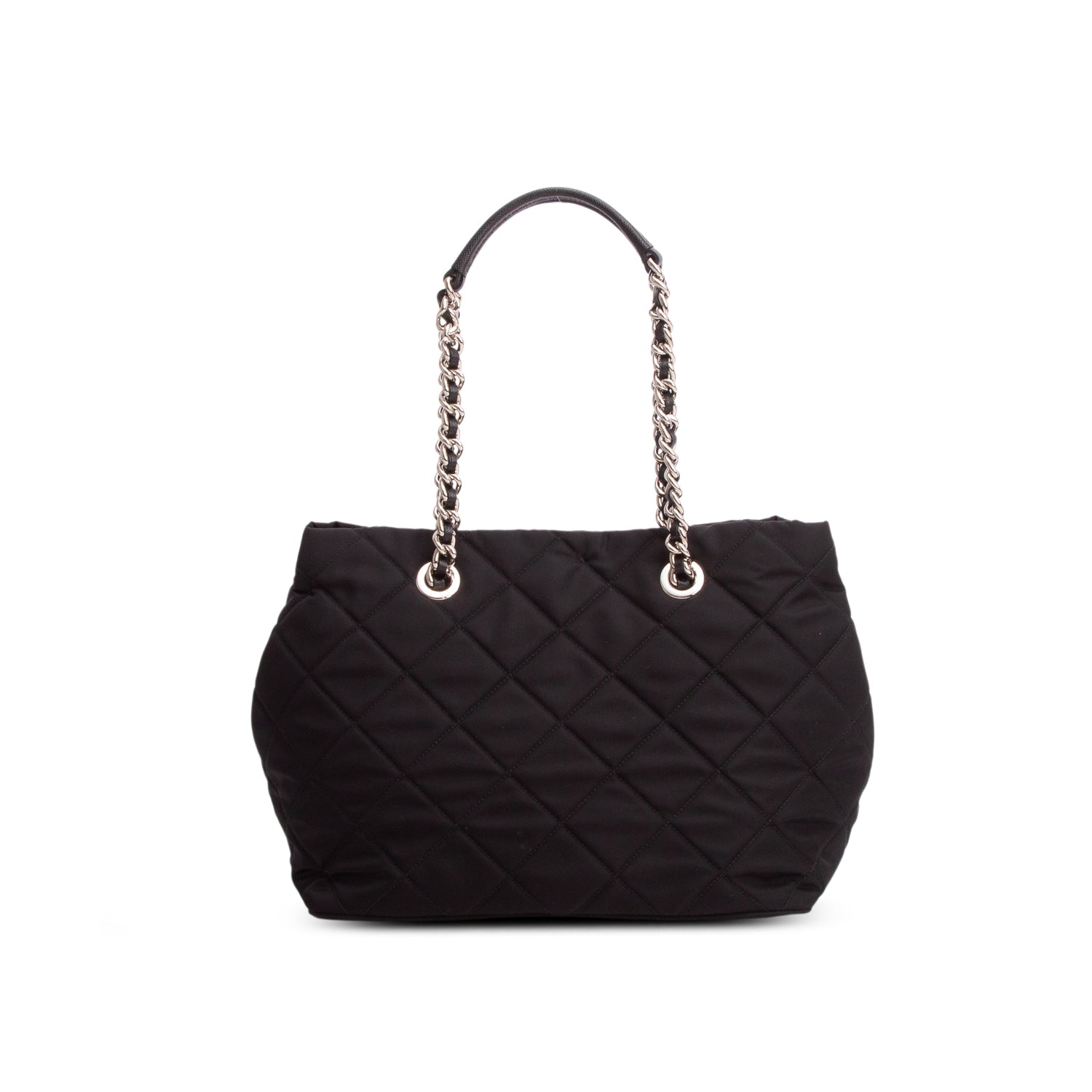 Prada Prada Nylon Tessuto Impuntu Quilted Tote