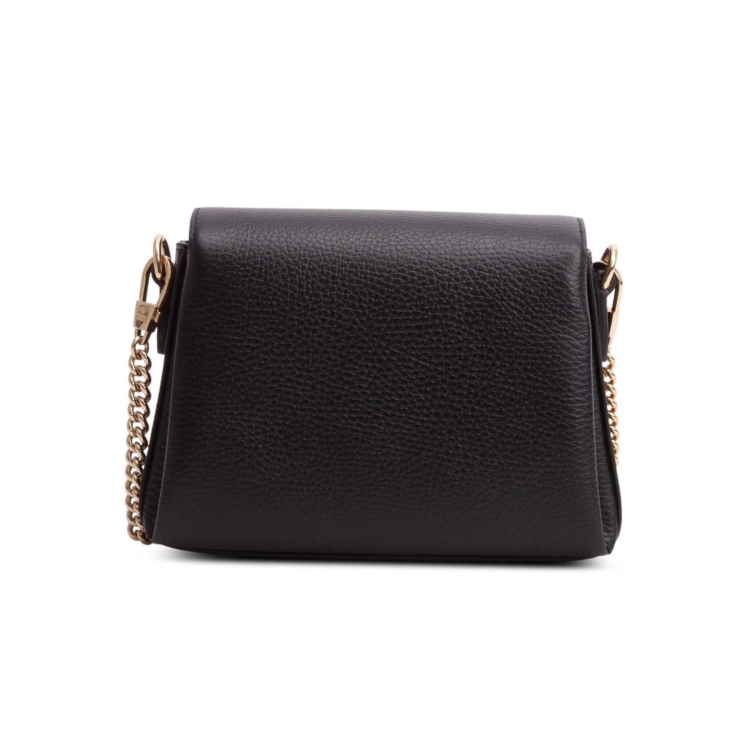 Gucci Black Dollar Calfskin Interlocking G Crossbody Bag
