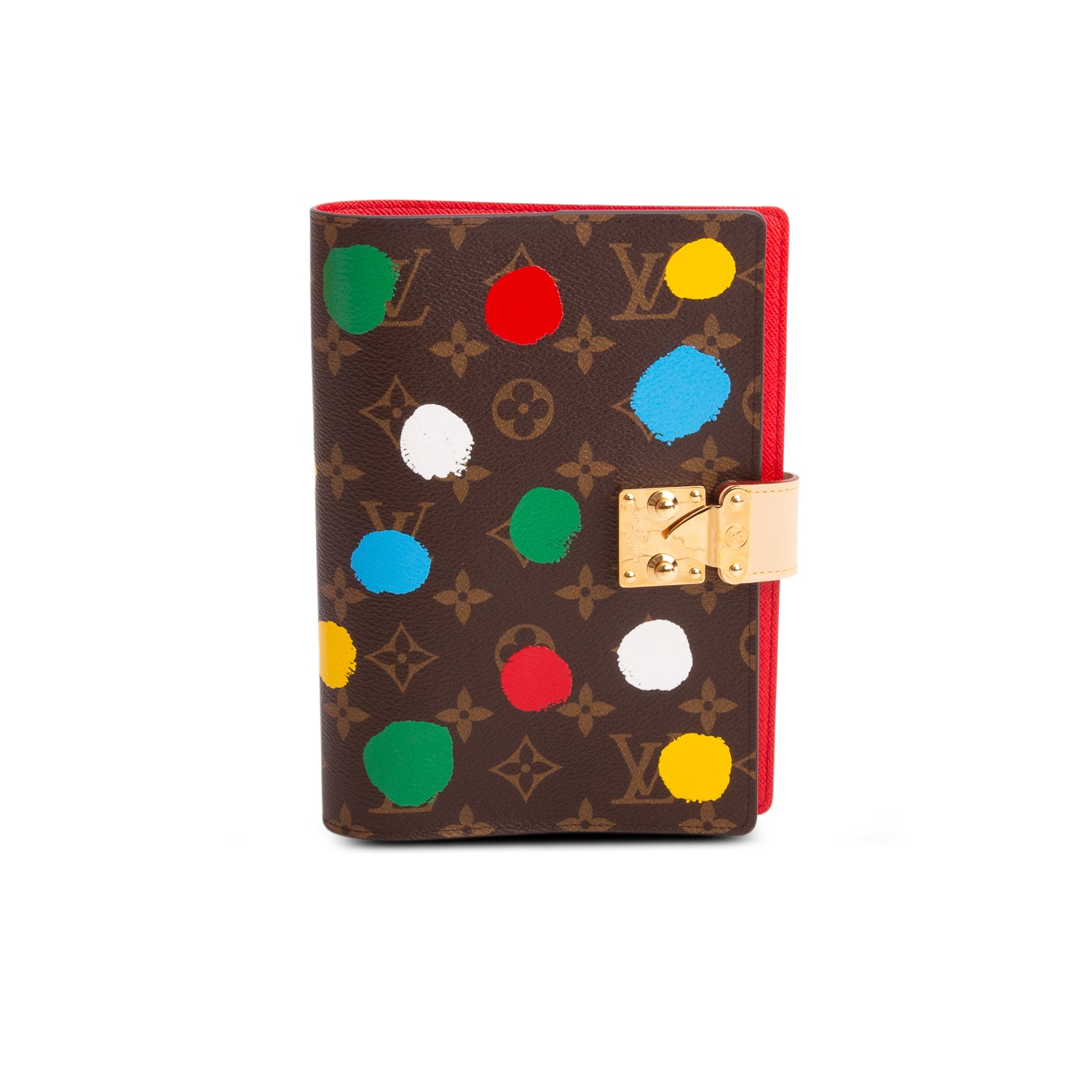 Louis Vuitton x Yayoi Kusama 2023 Painted Dots Paul Notebook Cover w/ Box