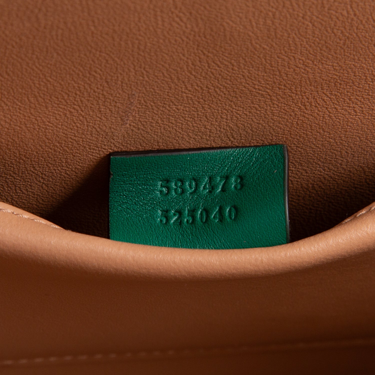 Gucci Green Mousse Top Patent Small Sylvie 1969 Small Top Handle Bag w/ Chain