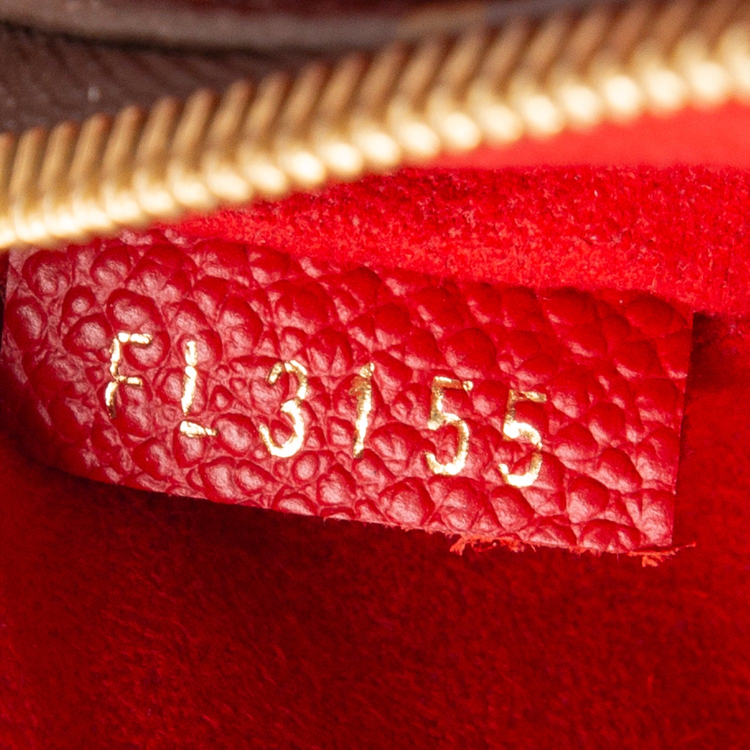 Louis Vuitton Red Monogram Twice