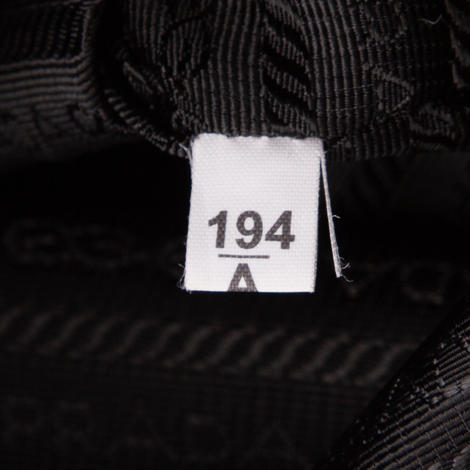 Prada Black Tessuto Nylon Gaufre Tote w/ Strap & Authenticity Card