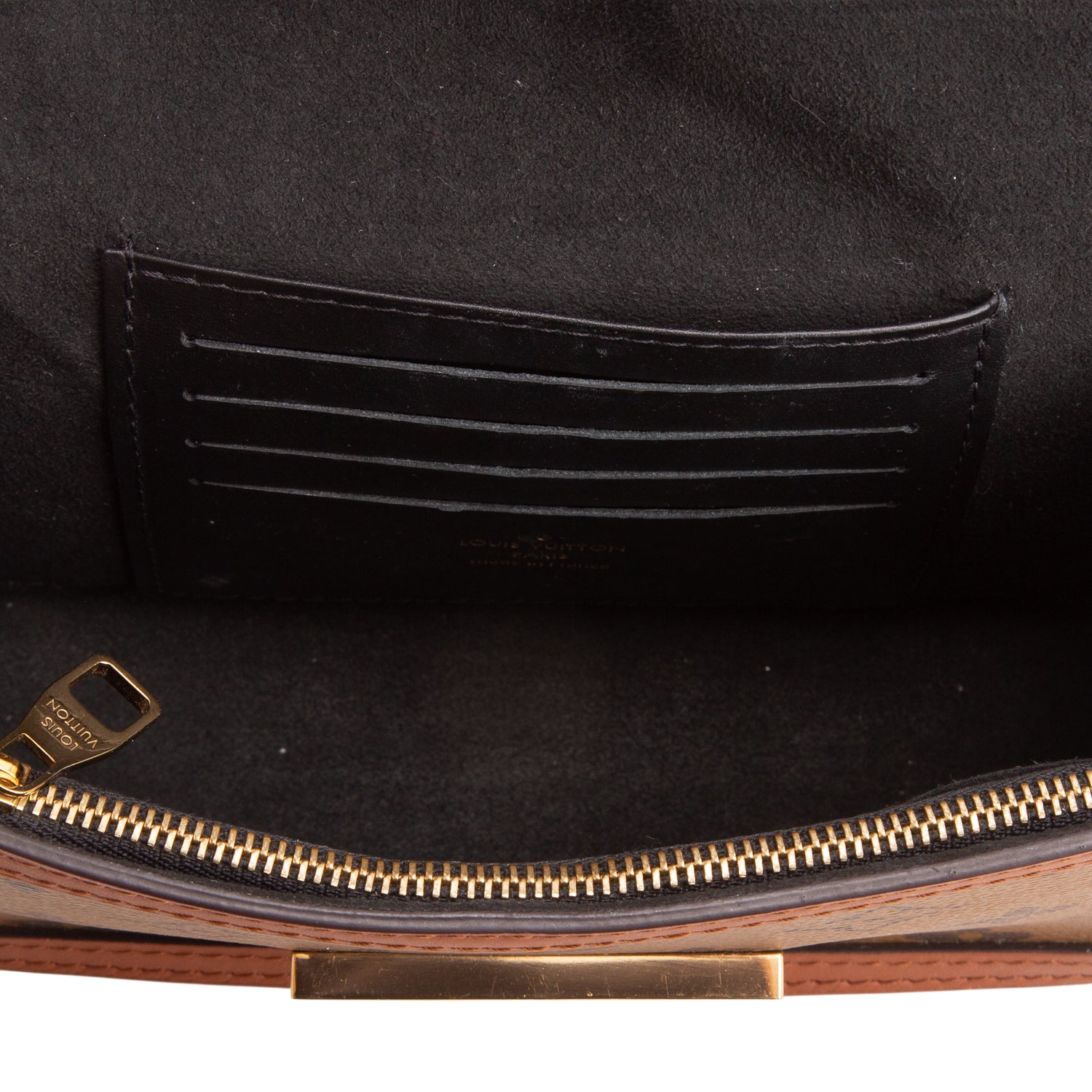 Louis Vuitton Reverse Monogram Dauphine Chain Wallet