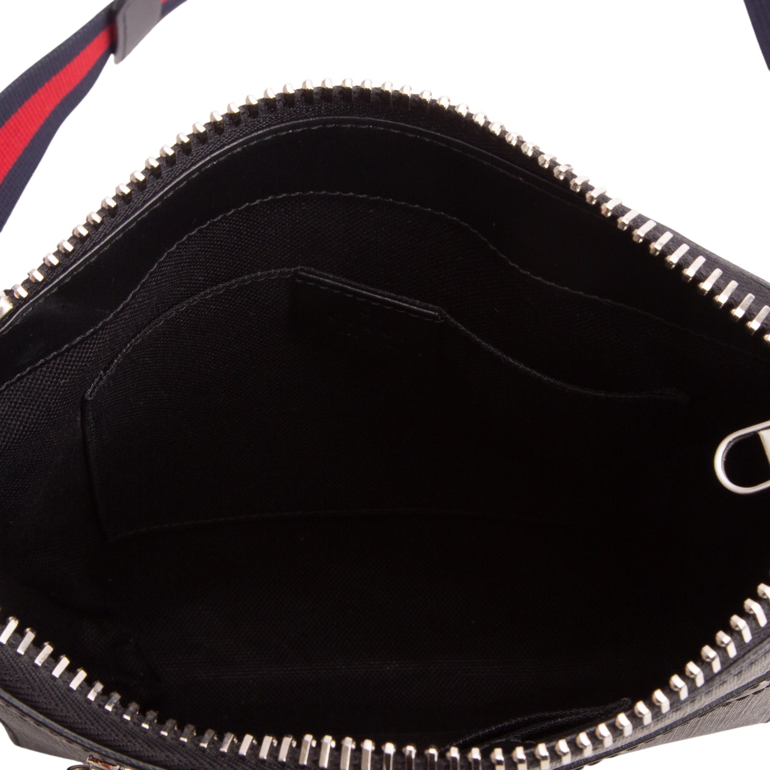 Gucci Black GG Supreme Small Messenger Bag