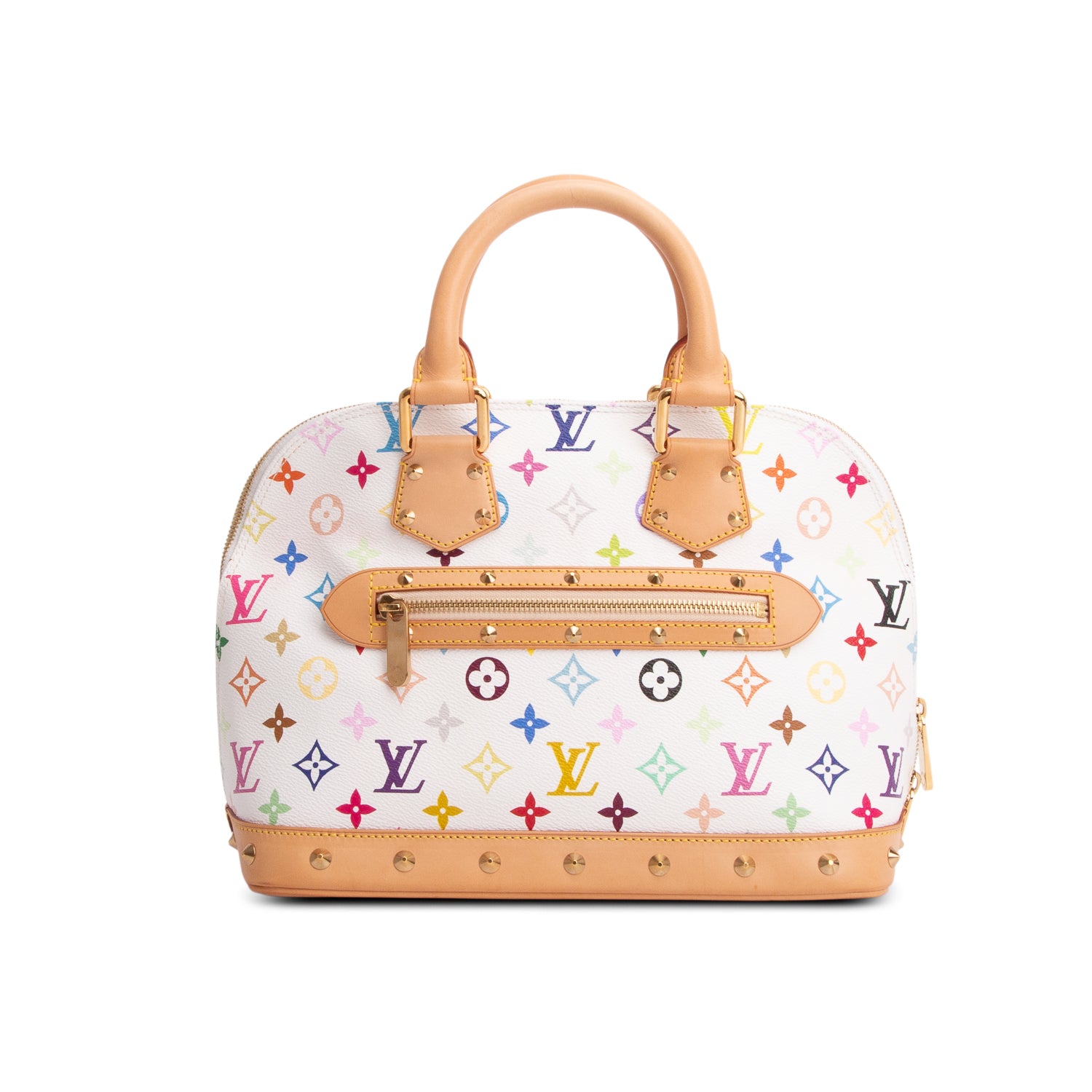 Louis Vuitton White Monogram Multicolore Alma PM